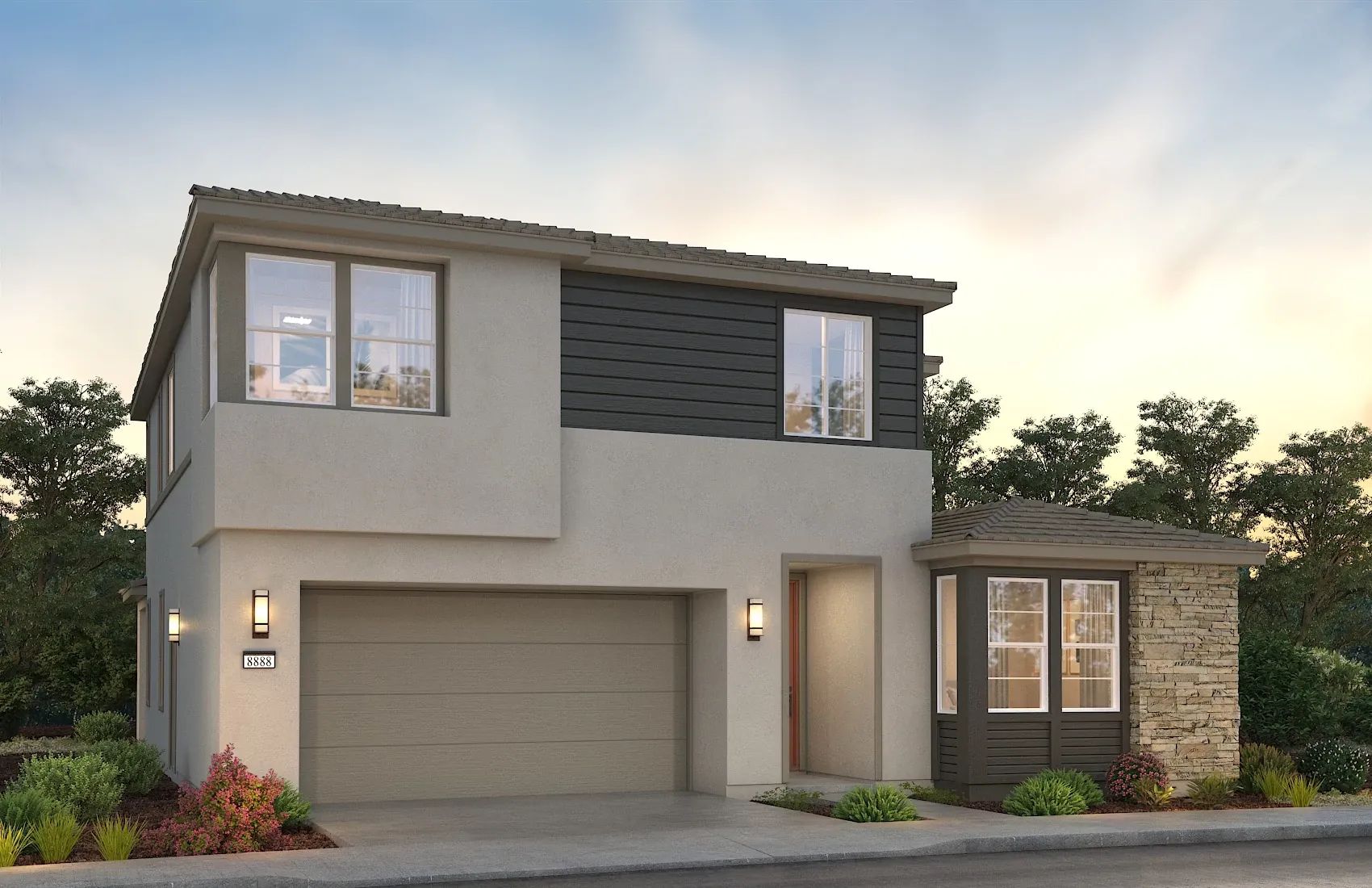 Opal Plan 1B Color Package 6 Rendering