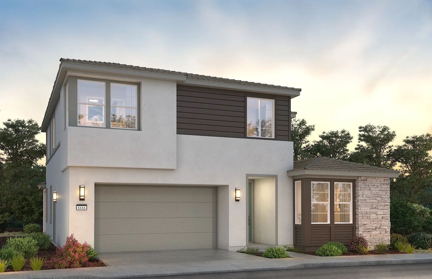 Opal Plan 1B Color Package 7 Rendering
