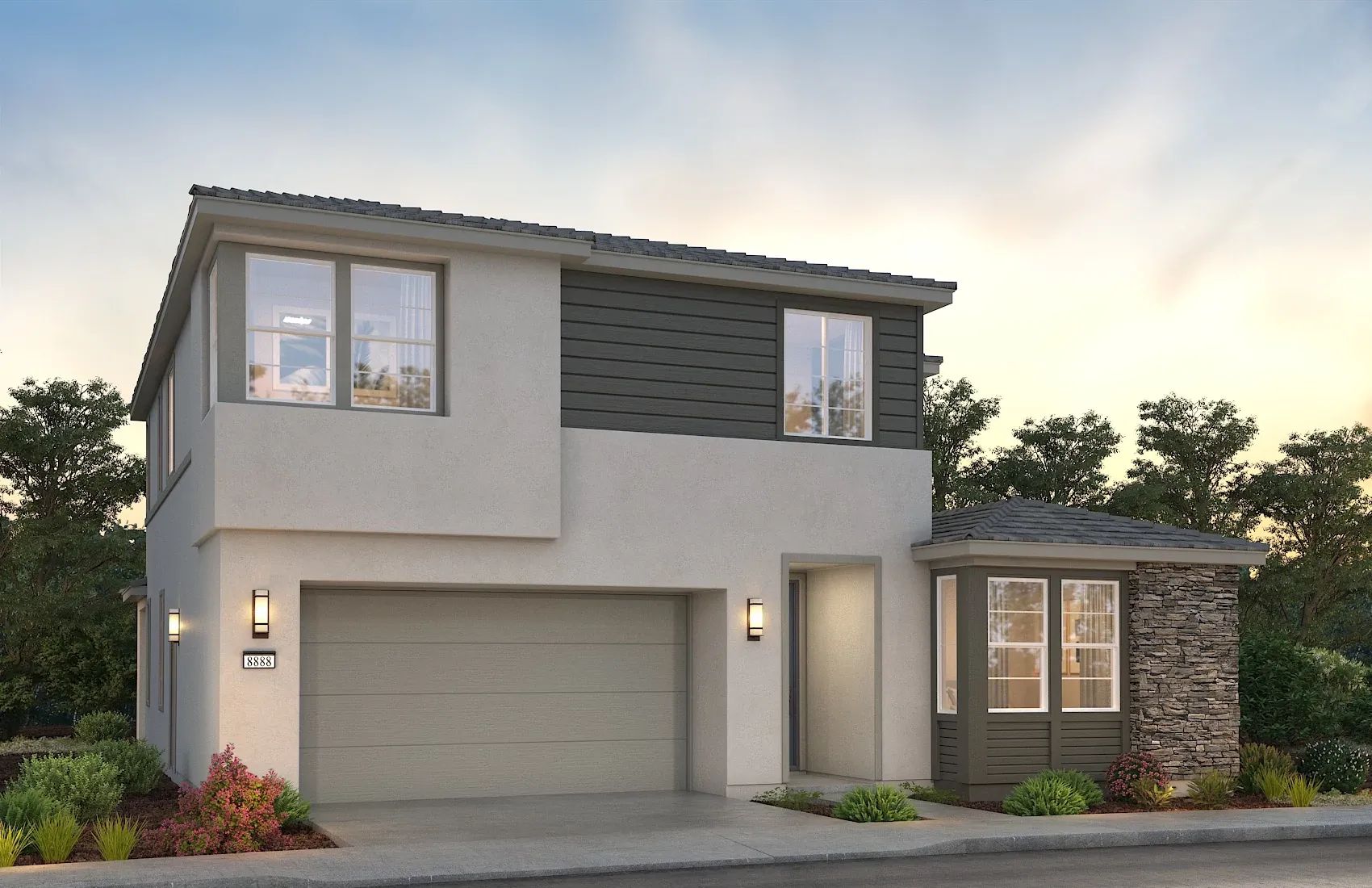 Opal Plan 1B Color Package 8 Rendering