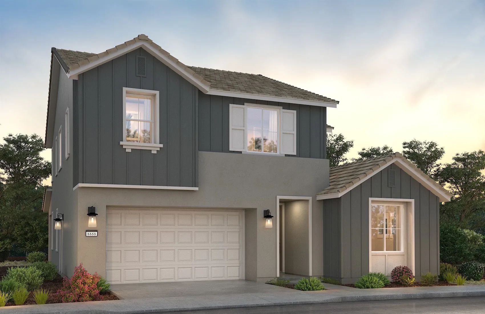 Opal Plan 1D Color Package 13 Rendering