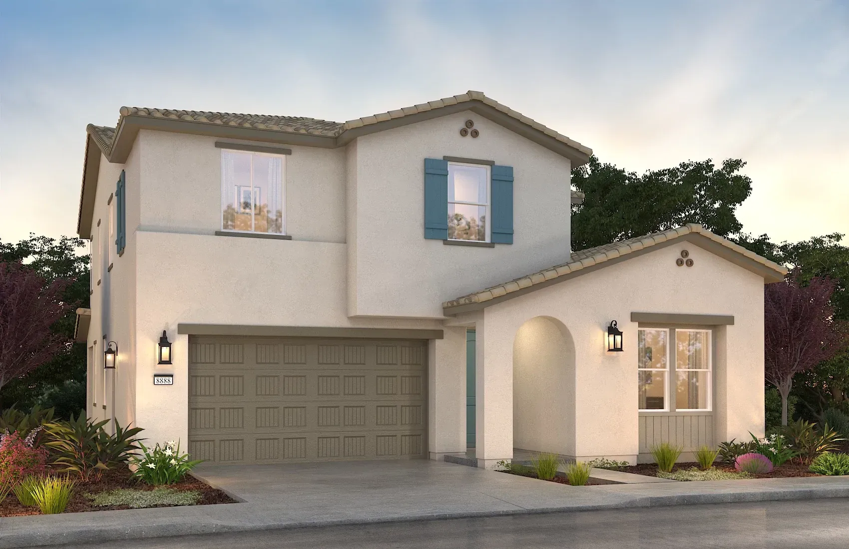 Opal Plan 2A Color Package 2 Rendering
