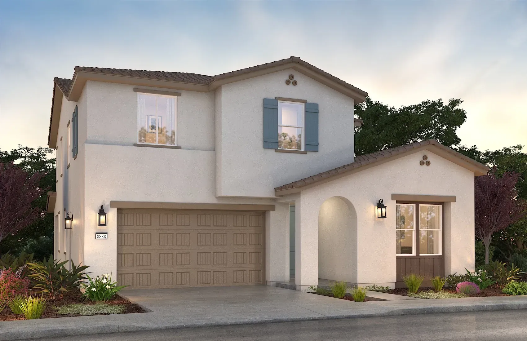 Opal Plan 2A Color Package 4 Rendering