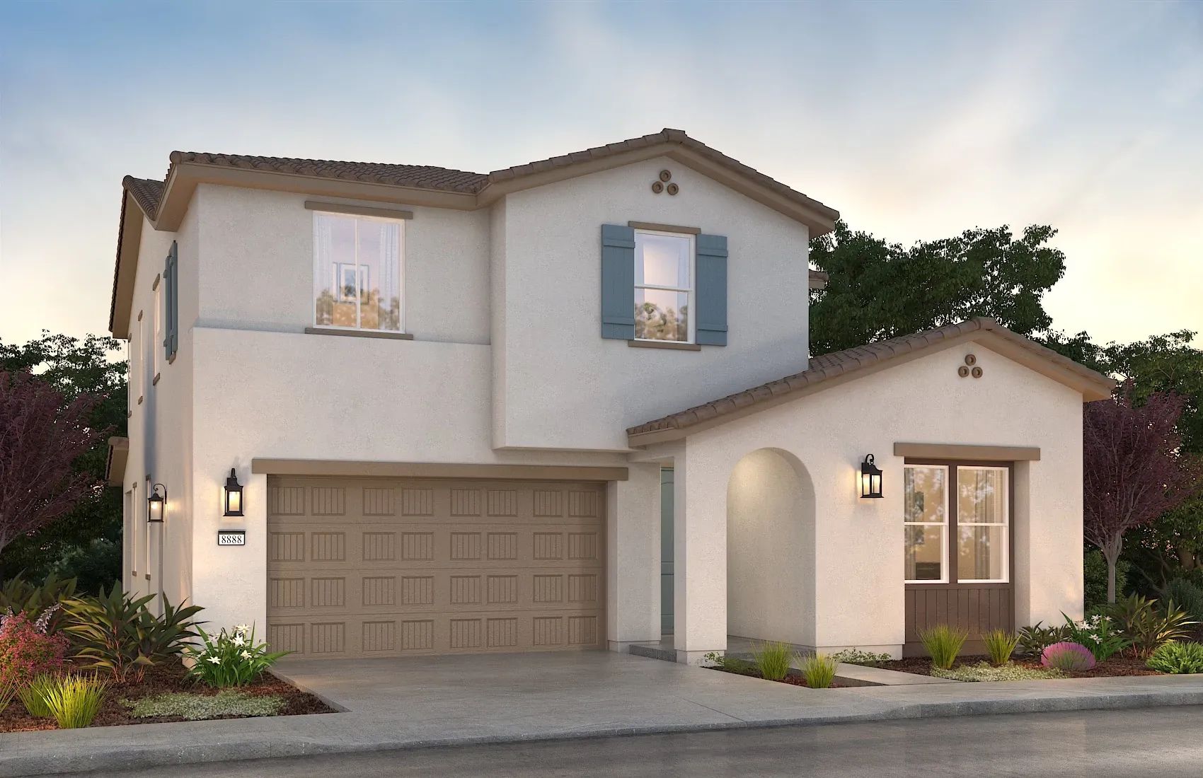 Opal Plan 2A Color Package 4 Rendering