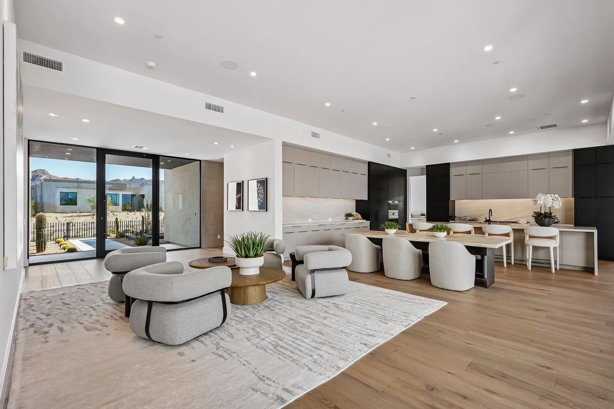 Entry/Dining/Kitchen
