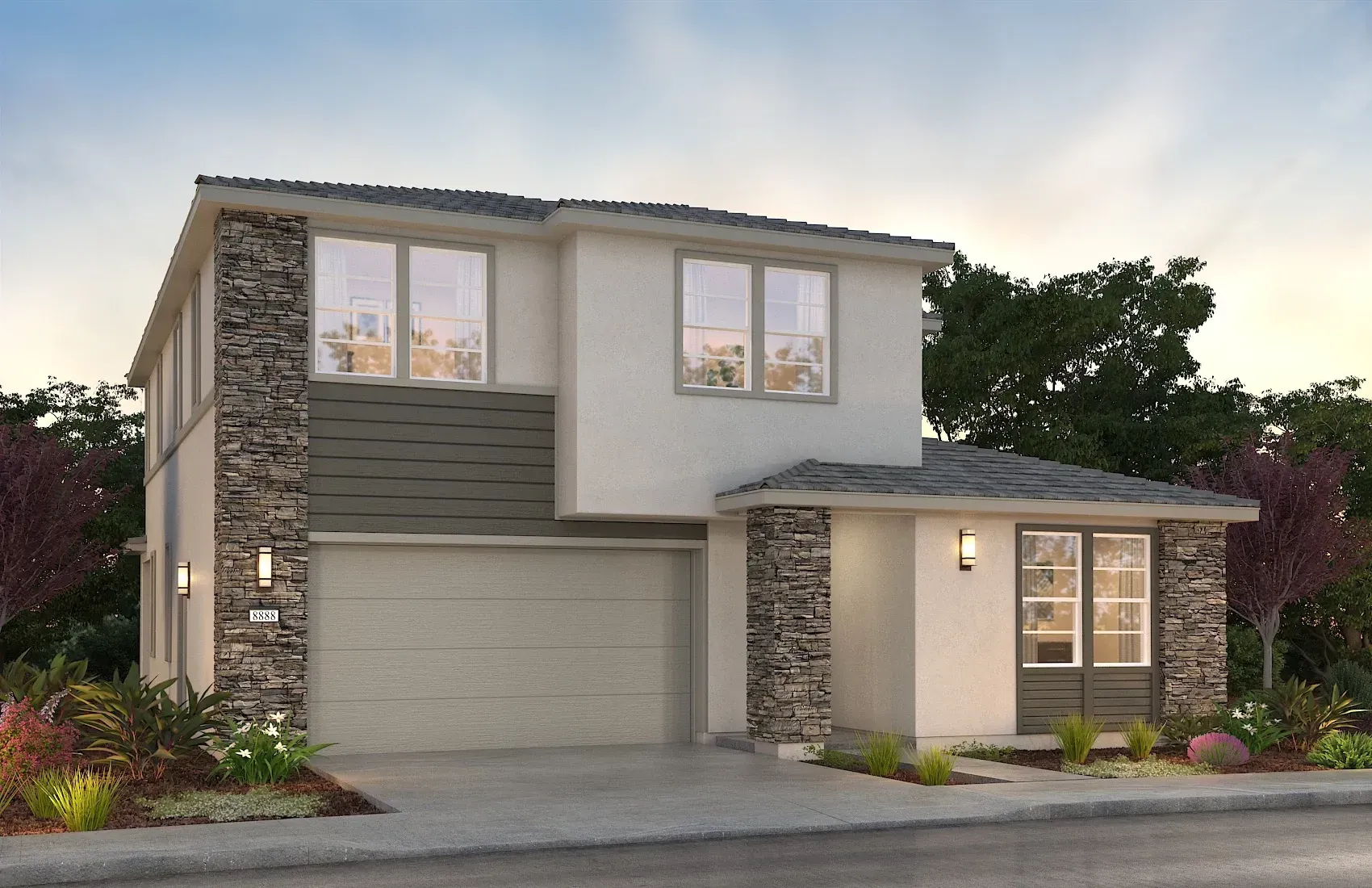 Opal Plan 2B Color Package 8 Rendering