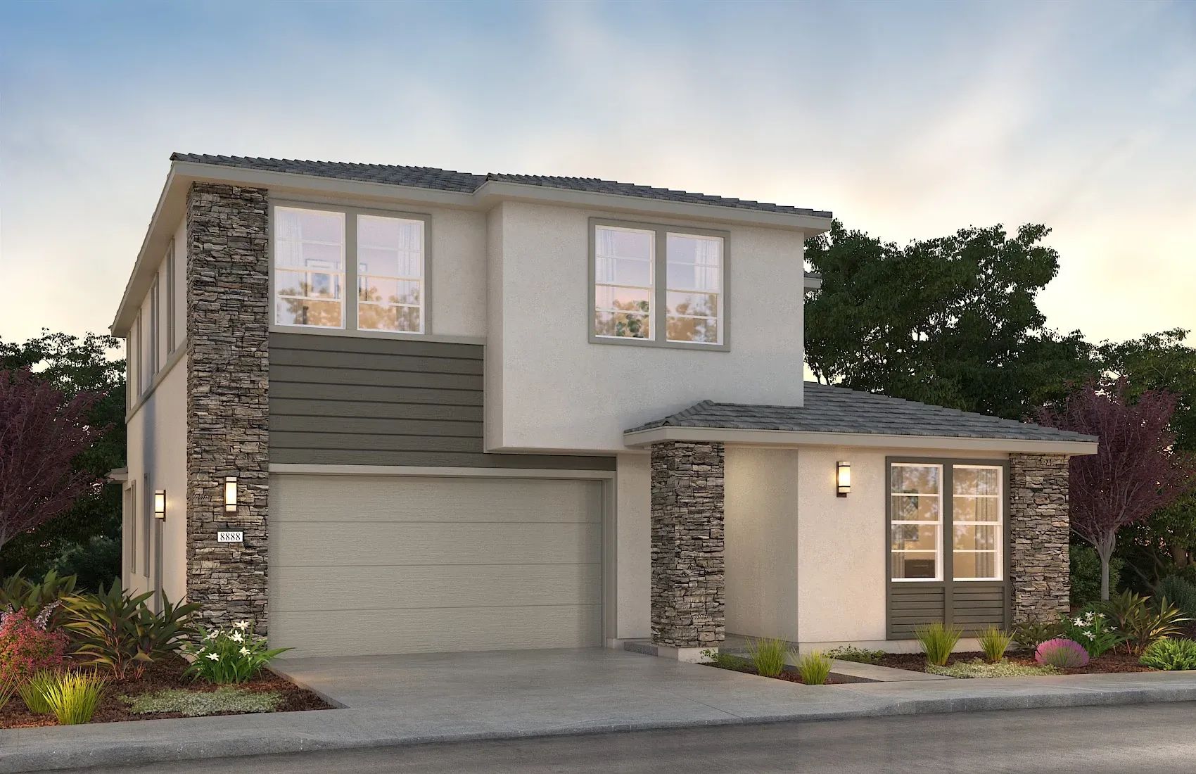 Opal Plan 2B Color Package 8 Rendering