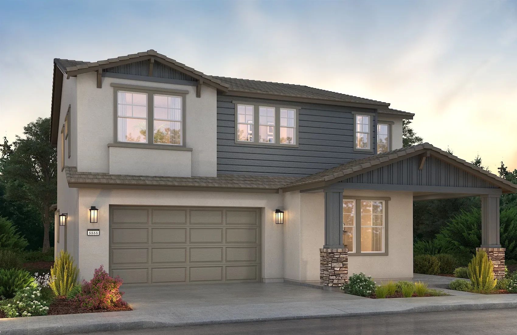Opal Plan 3C Color Package 12 Rendering