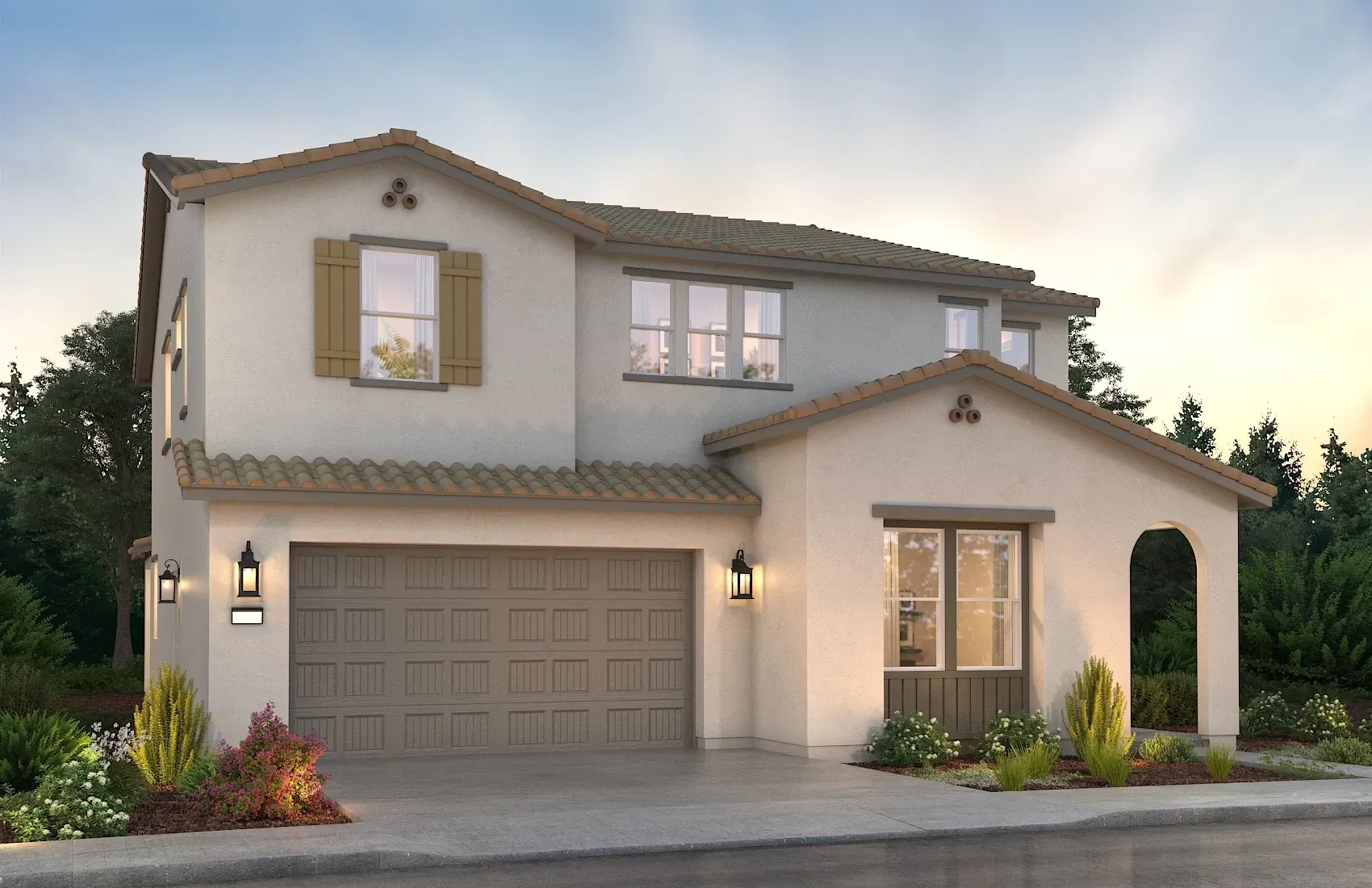 Opal Plan 3A Color Package 1 Rendering