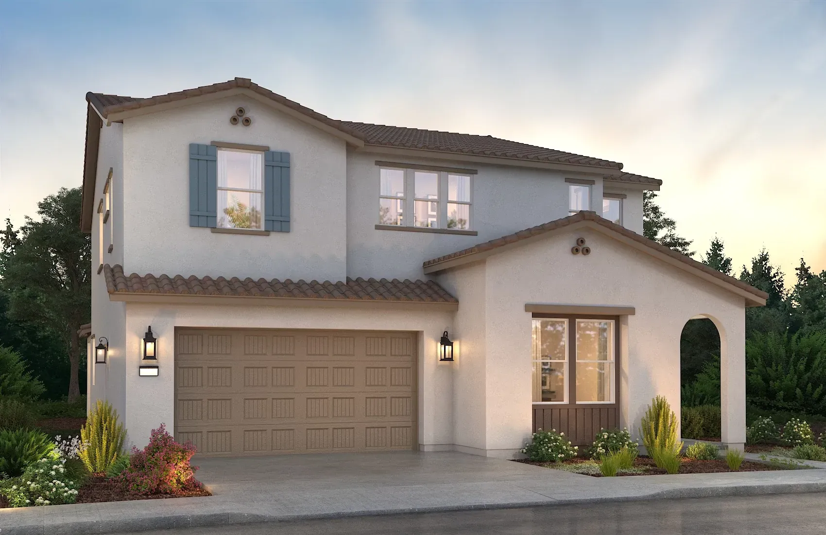 Opal Plan 3A Color Package 4 Rendering