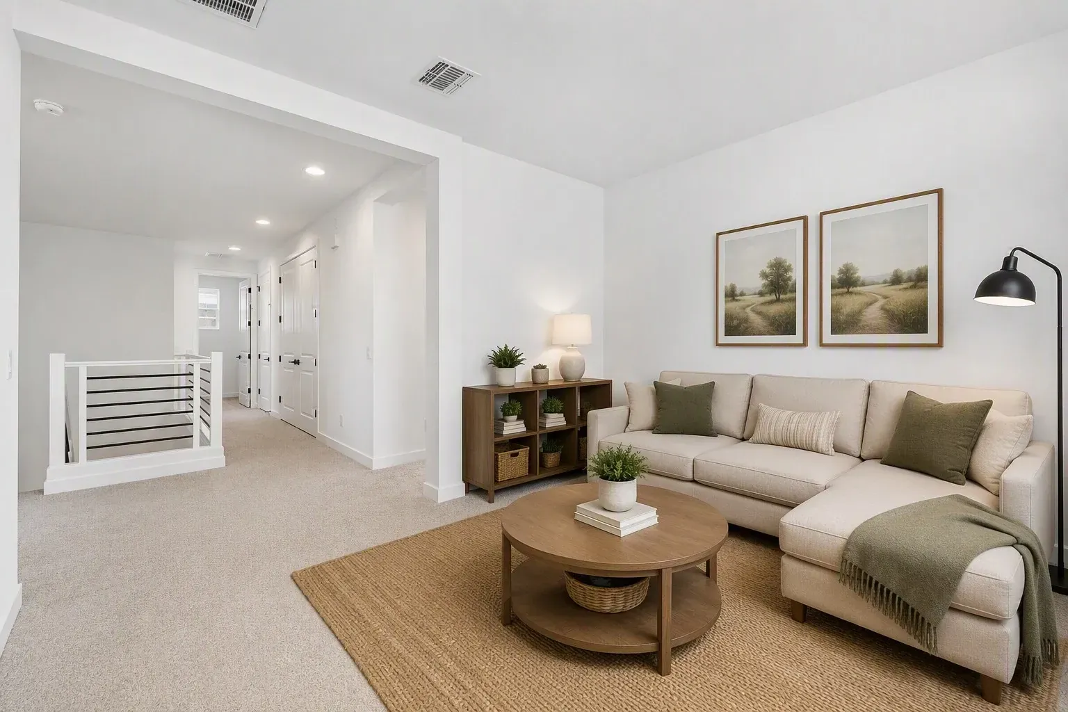 Loft Virtually Staged