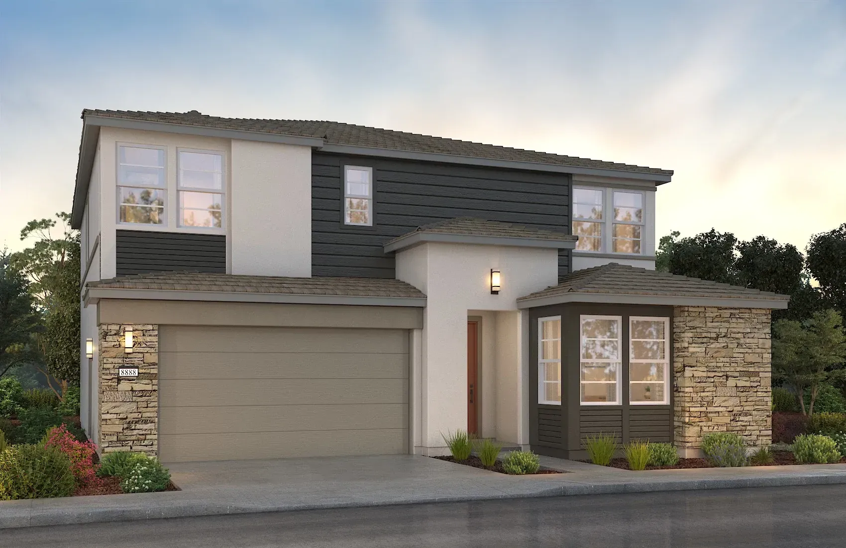 Opal Plan 4B Color Package 6 Rendering