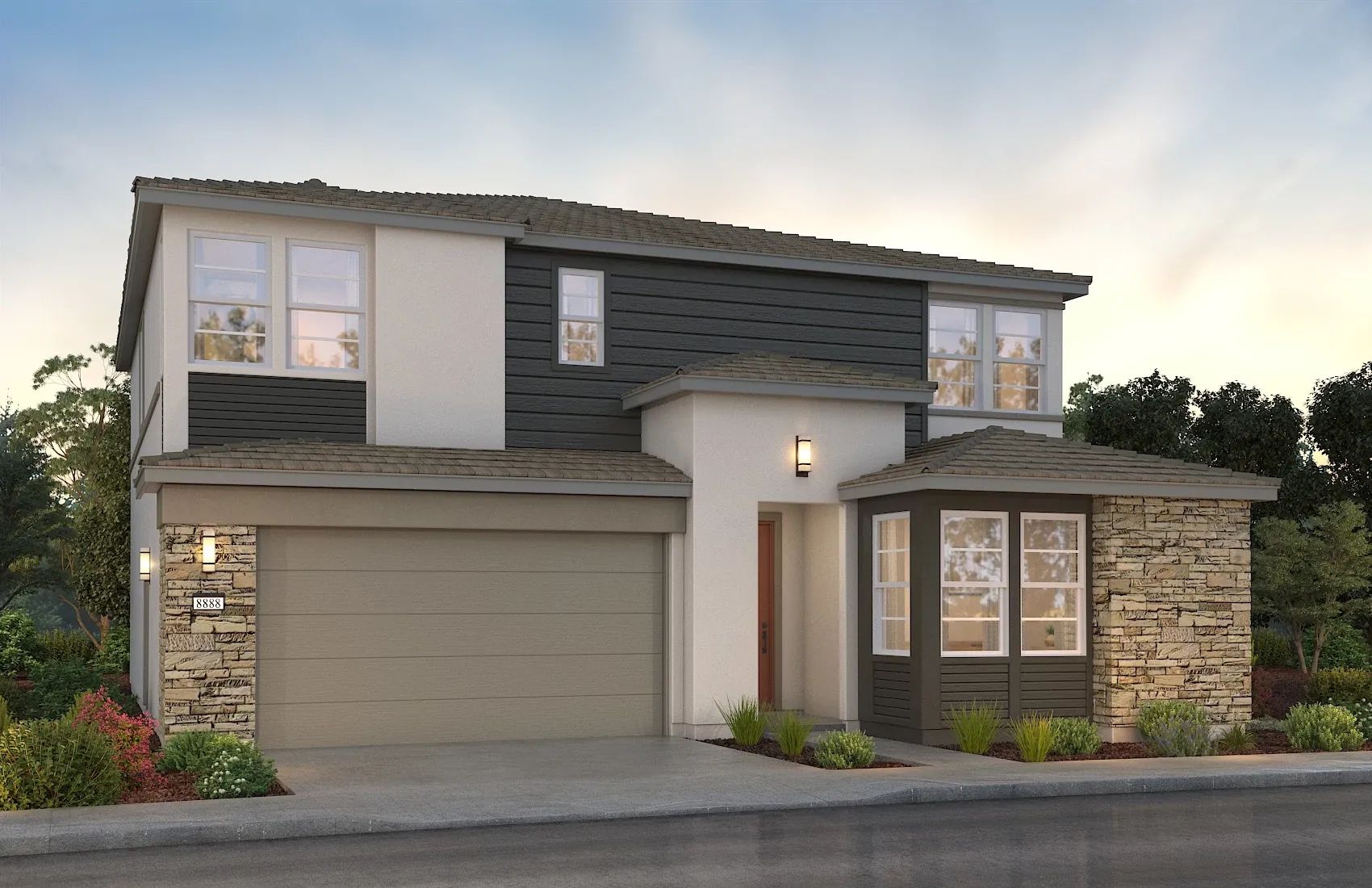 Opal Plan 4B Color Package 6 Rendering