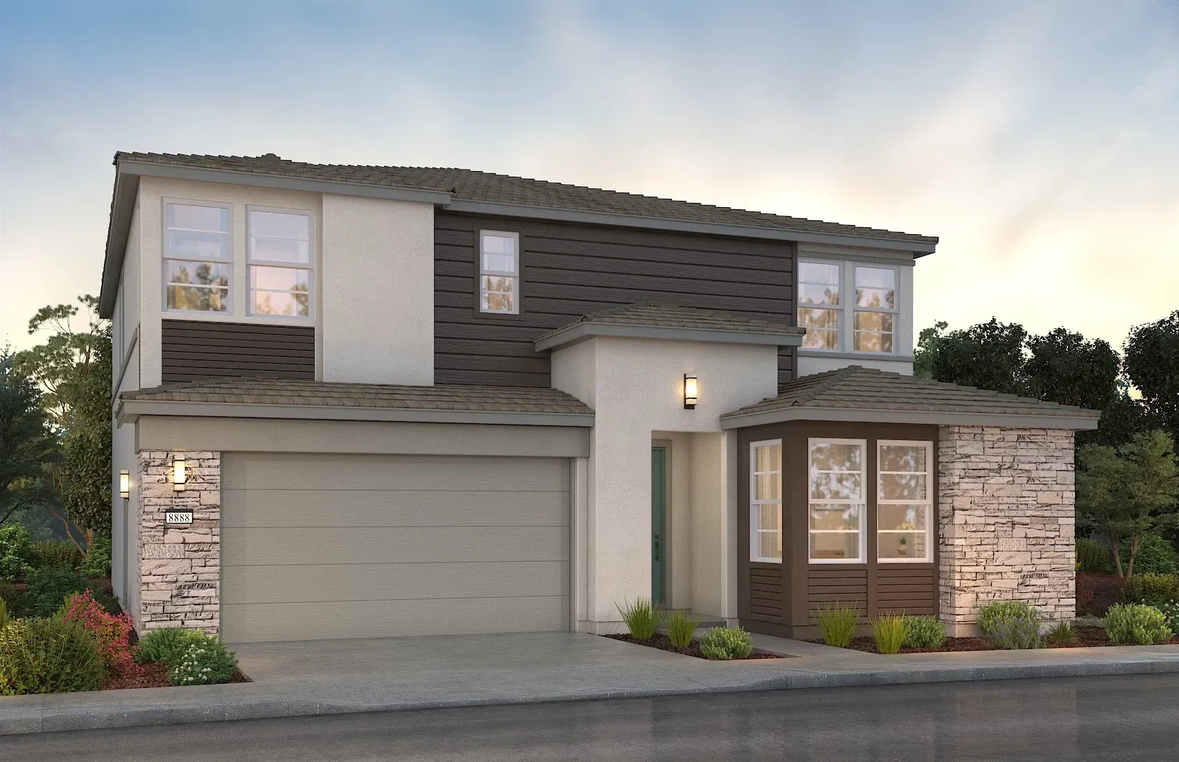 Opal Plan 4B Color Package 7 Rendering