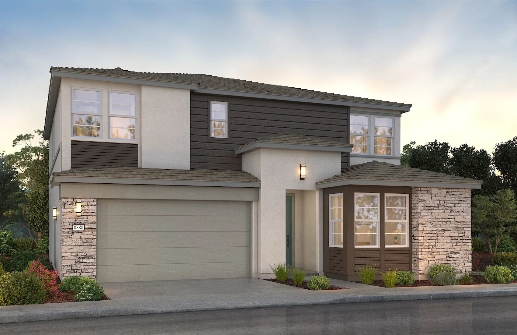 Opal Plan 4B Color Package 7 Rendering