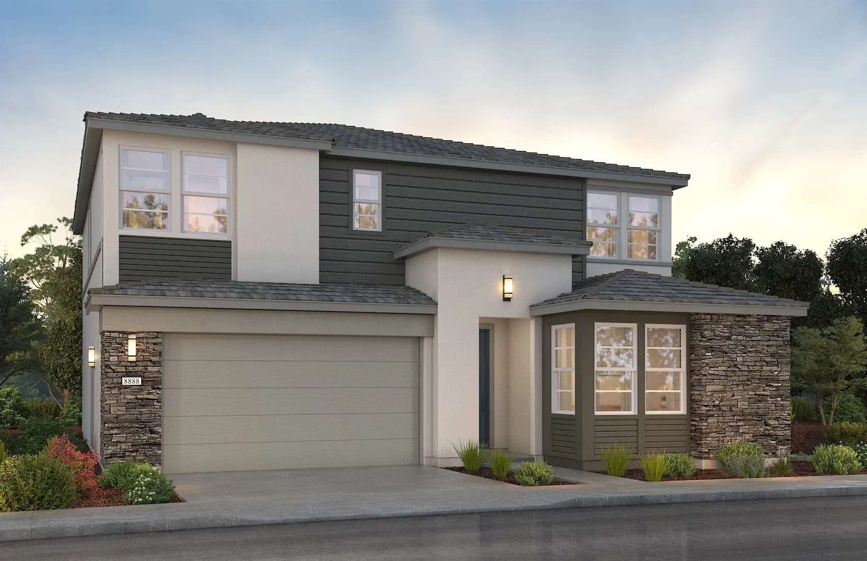 Opal Plan 4B Color Package 8 Rendering