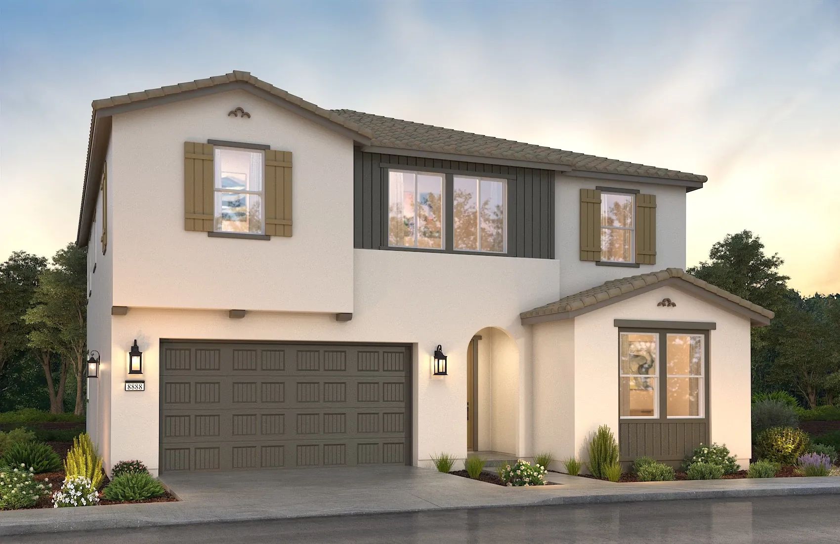 Opal Plan 5A Color Package 1 Rendering