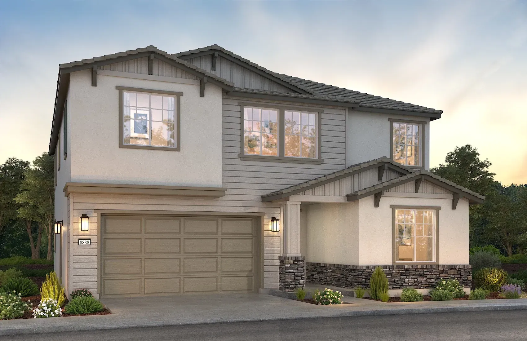 Opal Plan 5C Color Package 10 Rendering