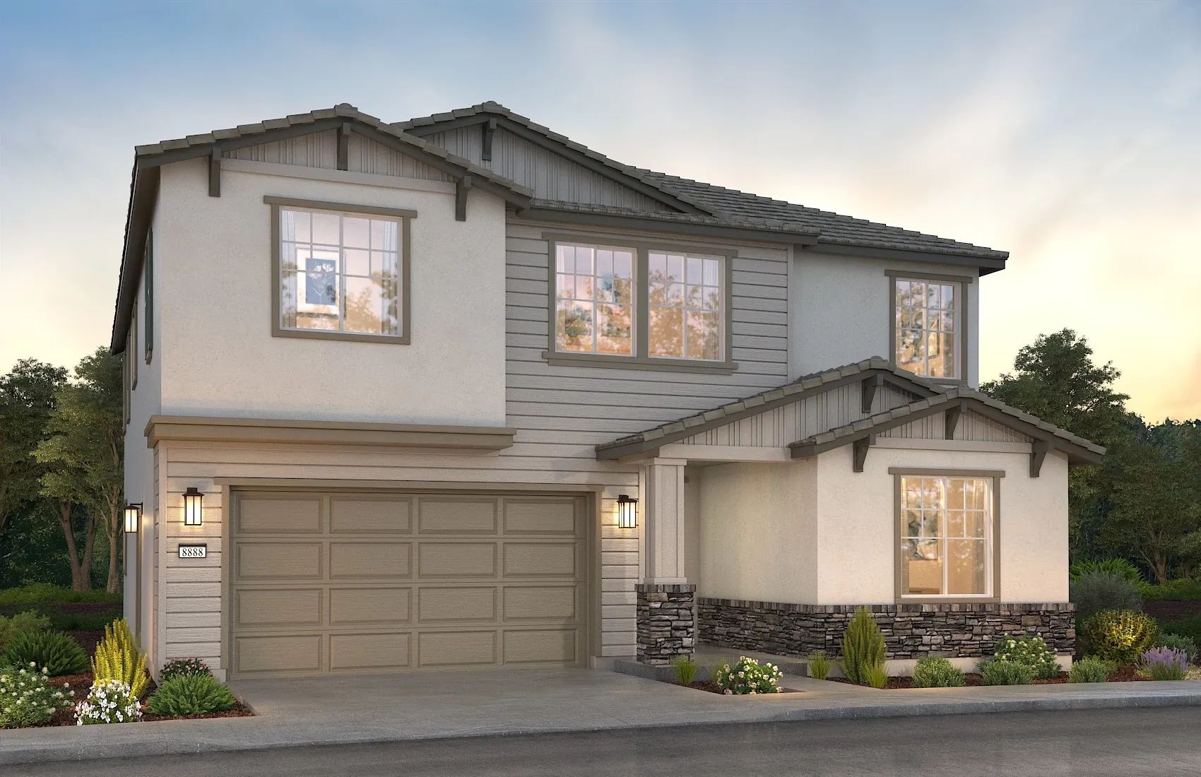 Opal Plan 5C Color Package 10 Rendering