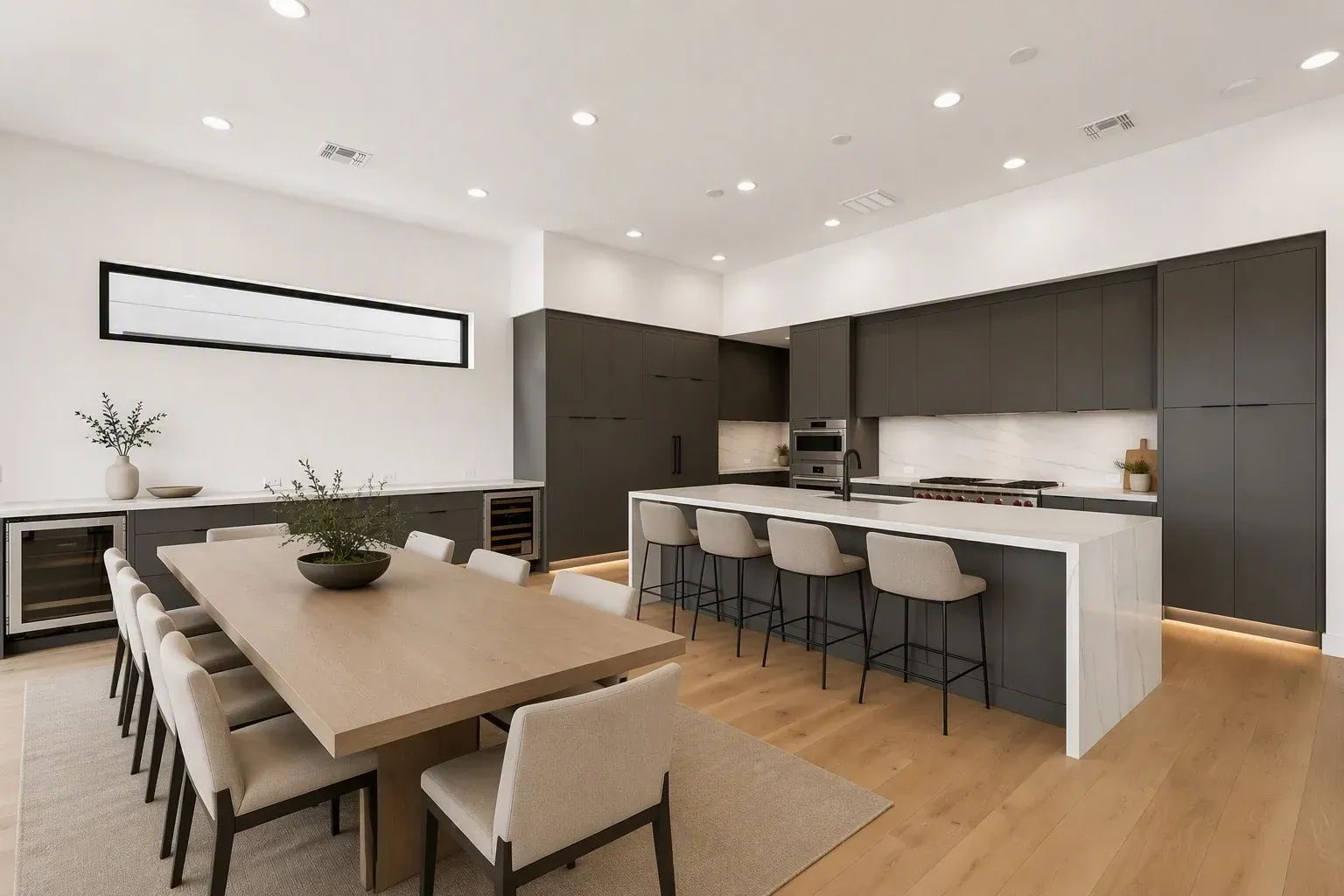 Kitchen Virtually Staged