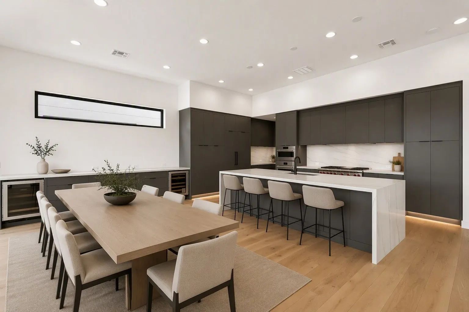 Kitchen Virtually Staged