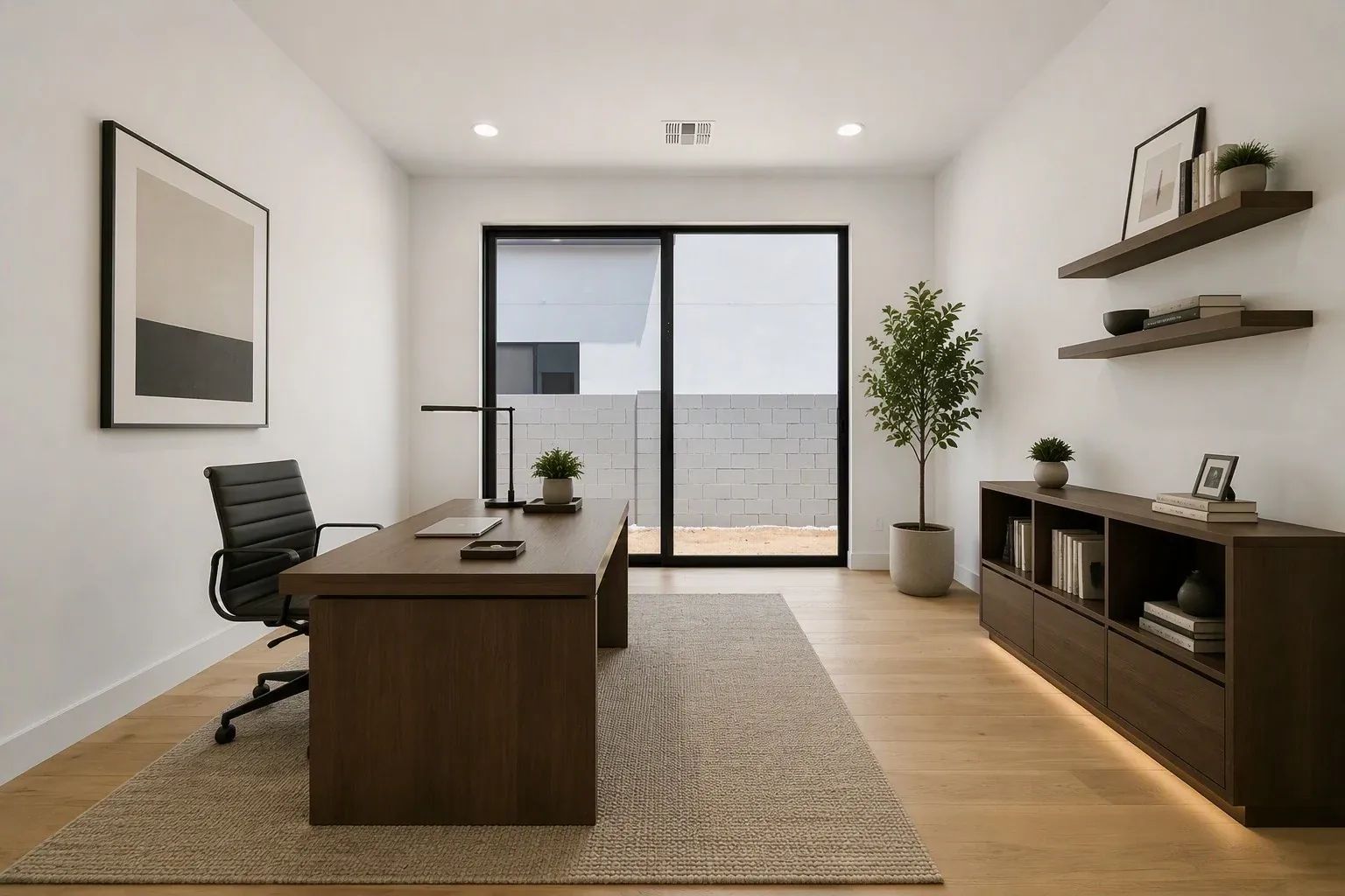 Office Virtually Staged