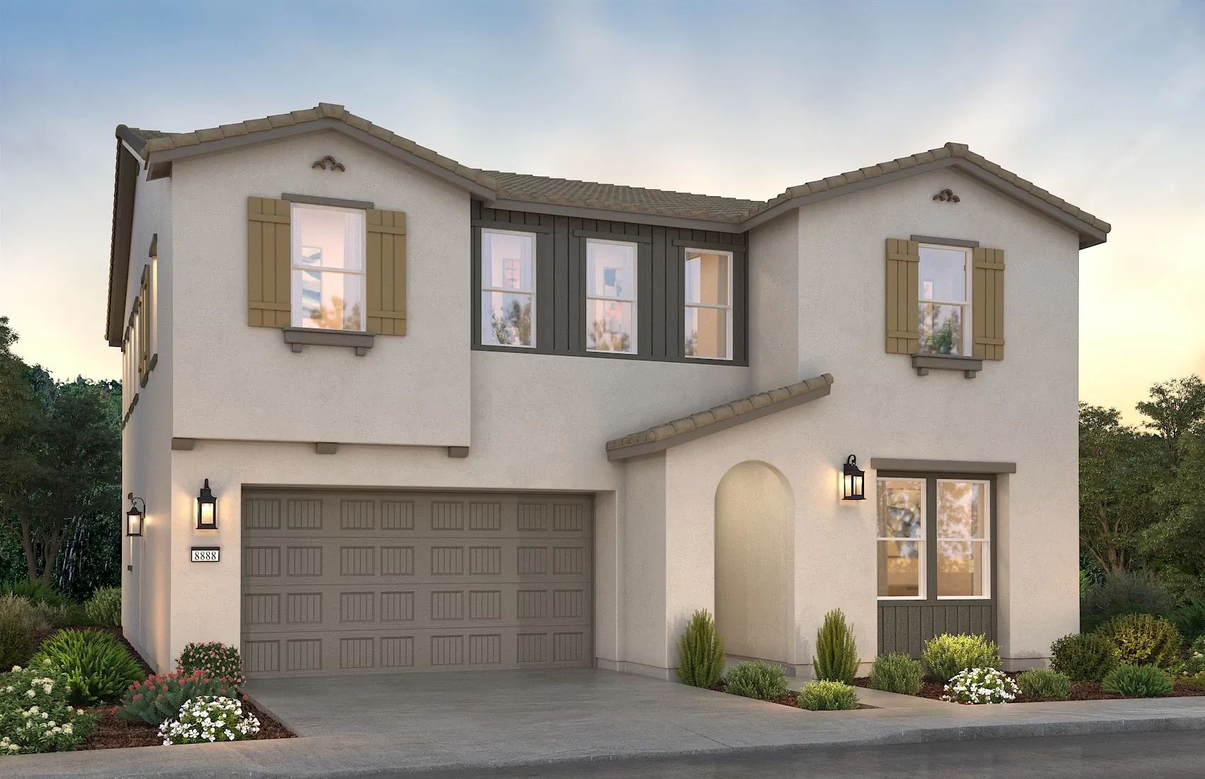 Opal Plan 6A Color Package 1 Rendering