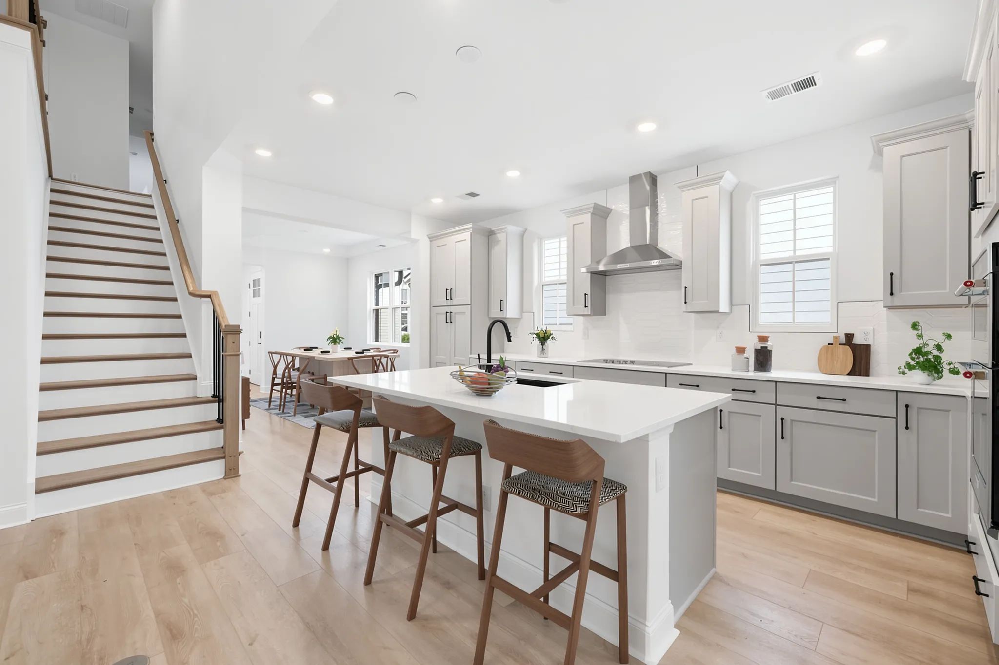 Virtually Staged Kitchen