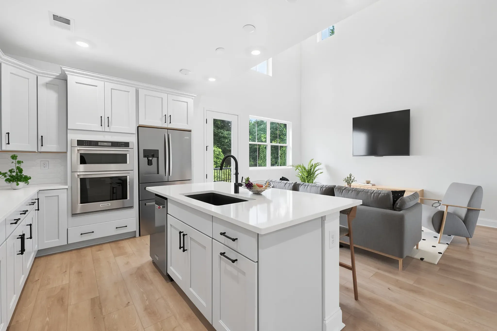 Virtually Staged Great Room