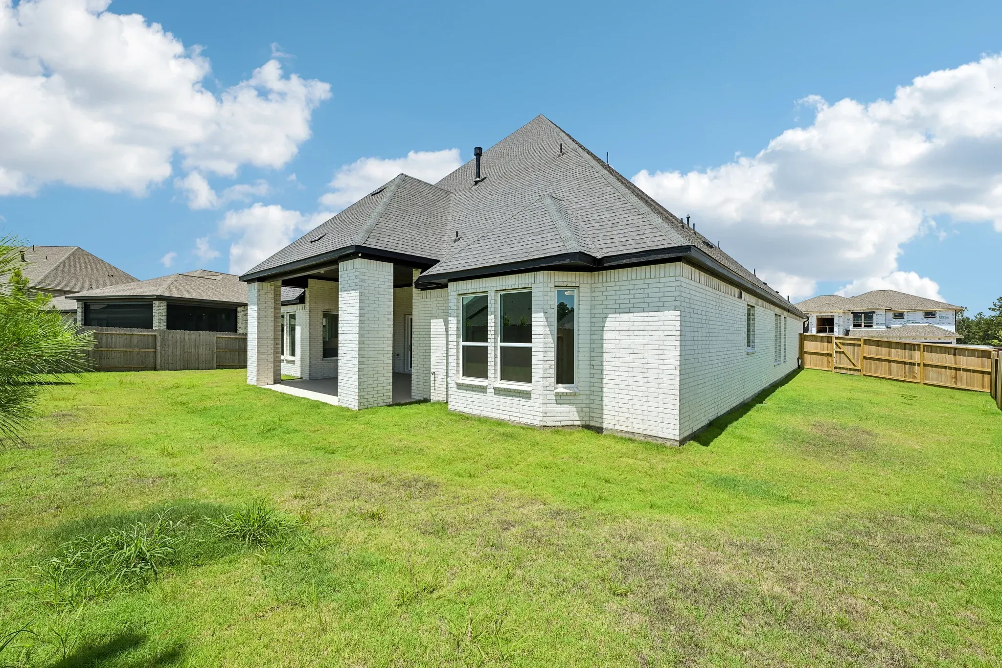 Homesite 7710 Backyard
