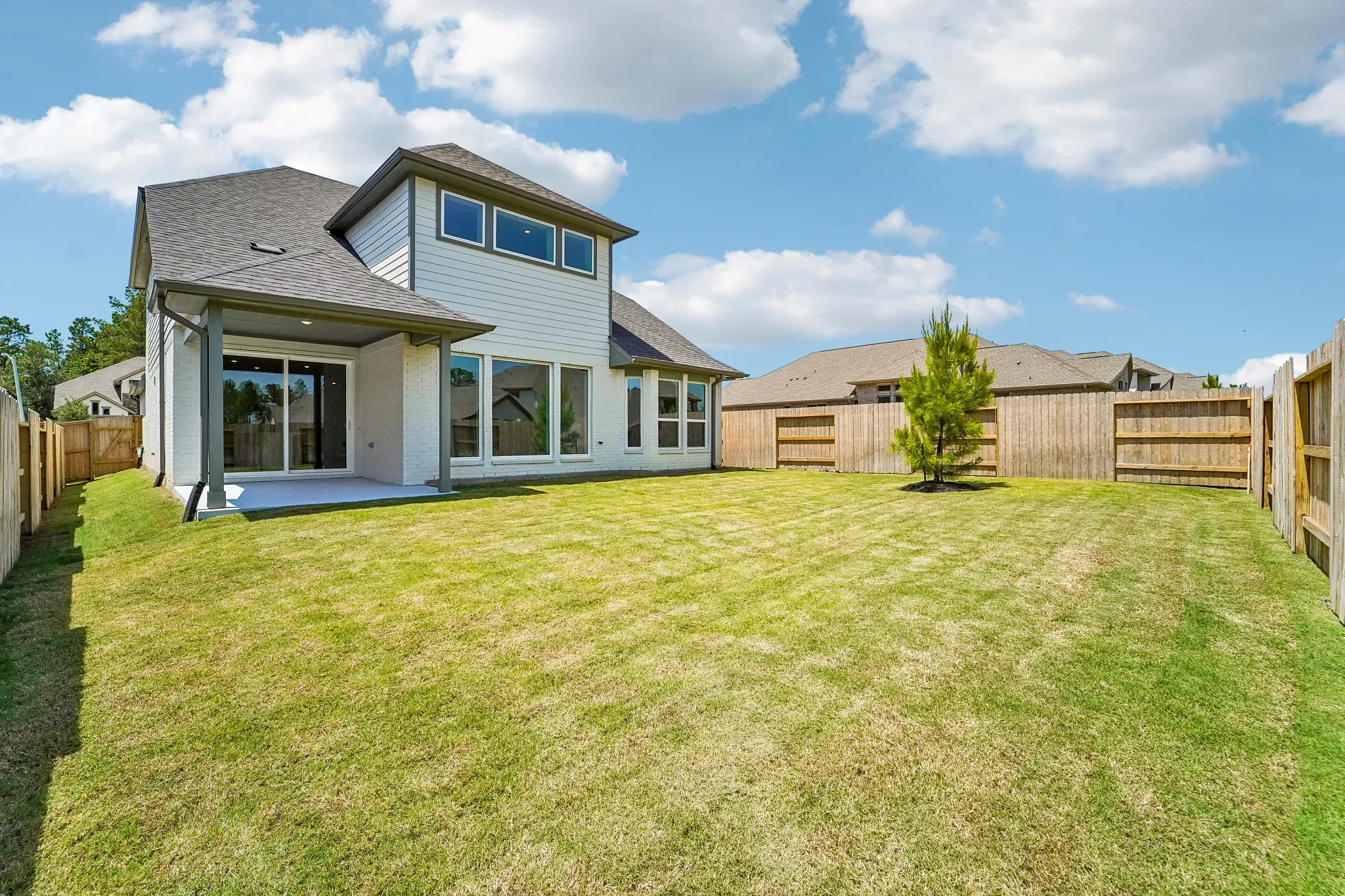 Homesite 2404 Backyard