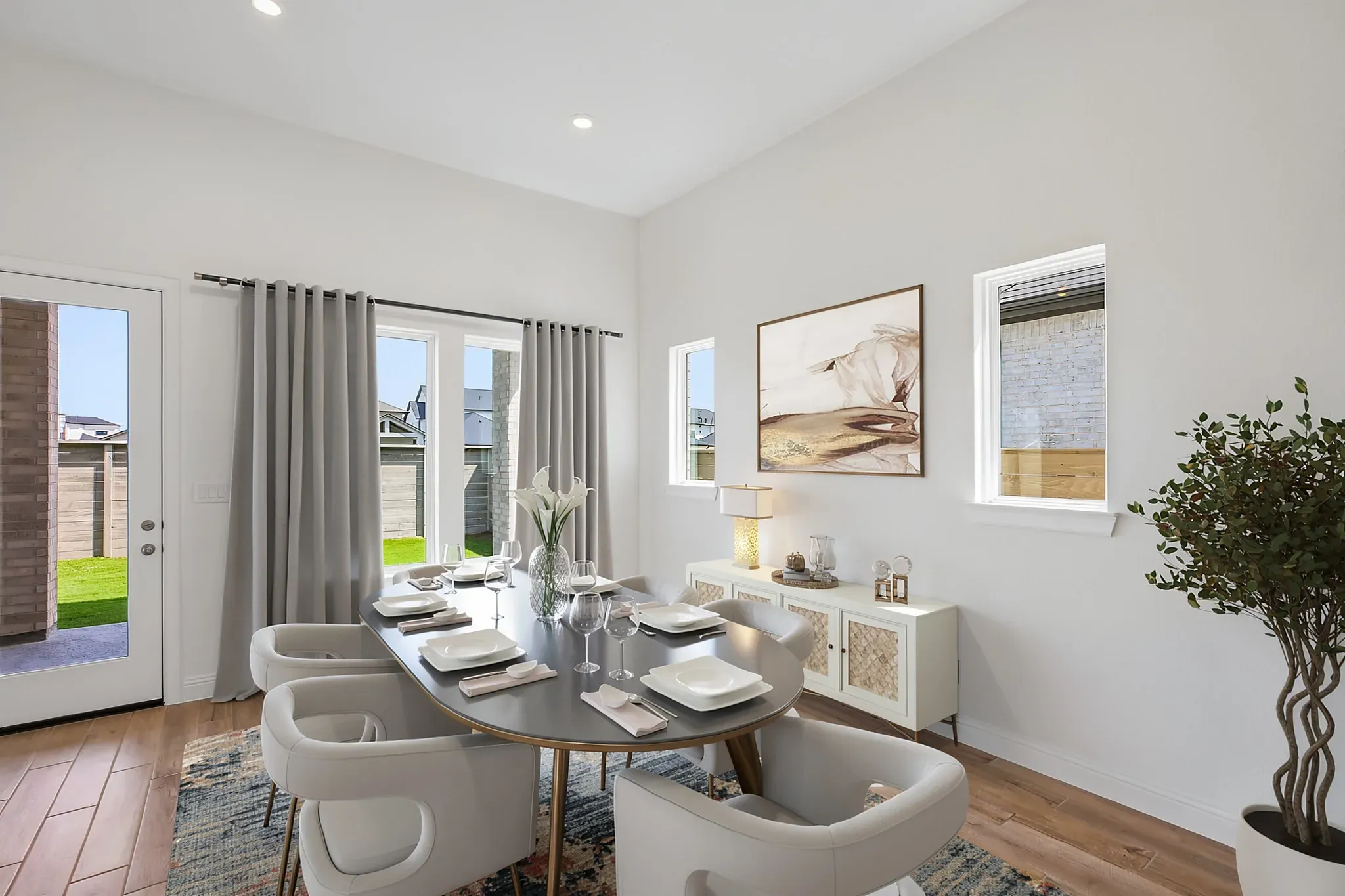 Homesite 1702 Dining - Staged