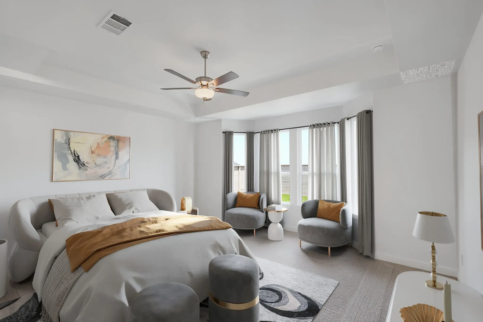 Homesite 1702 Primary Bed - Staged