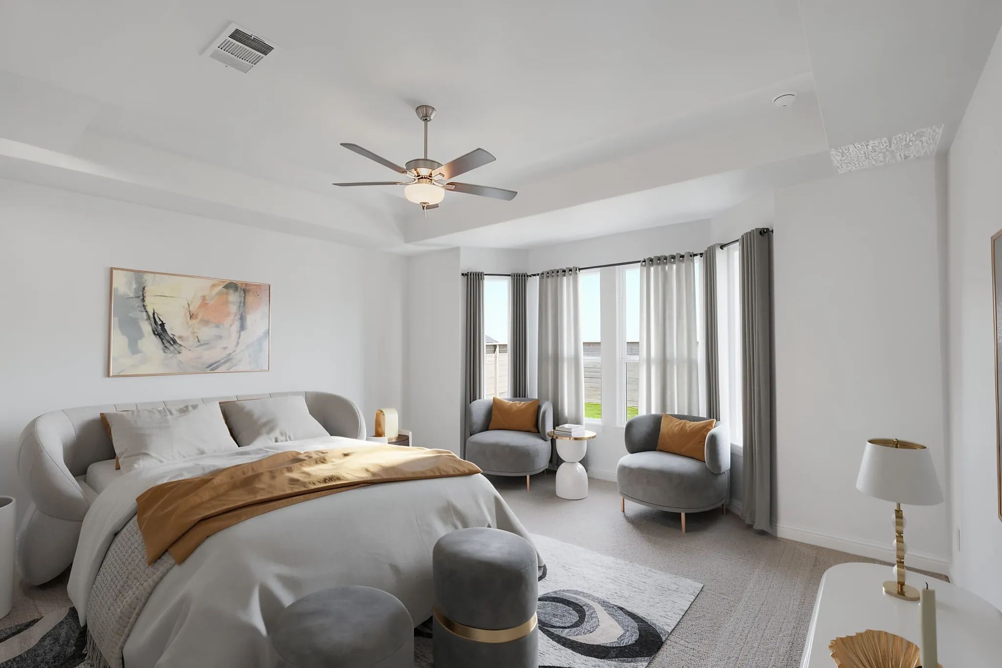 Homesite 1702 Primary Bed - Staged
