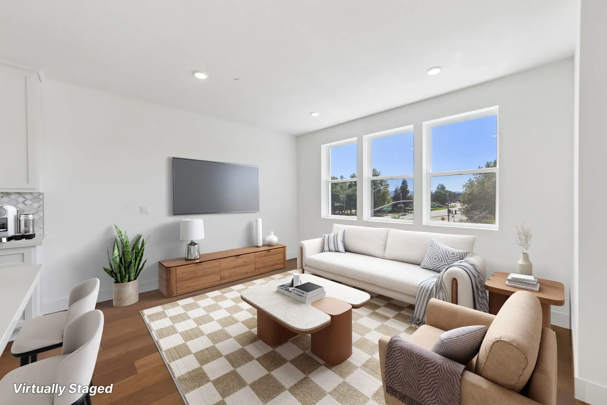 Serenity Homesite 501 Living Room Virtually Staged