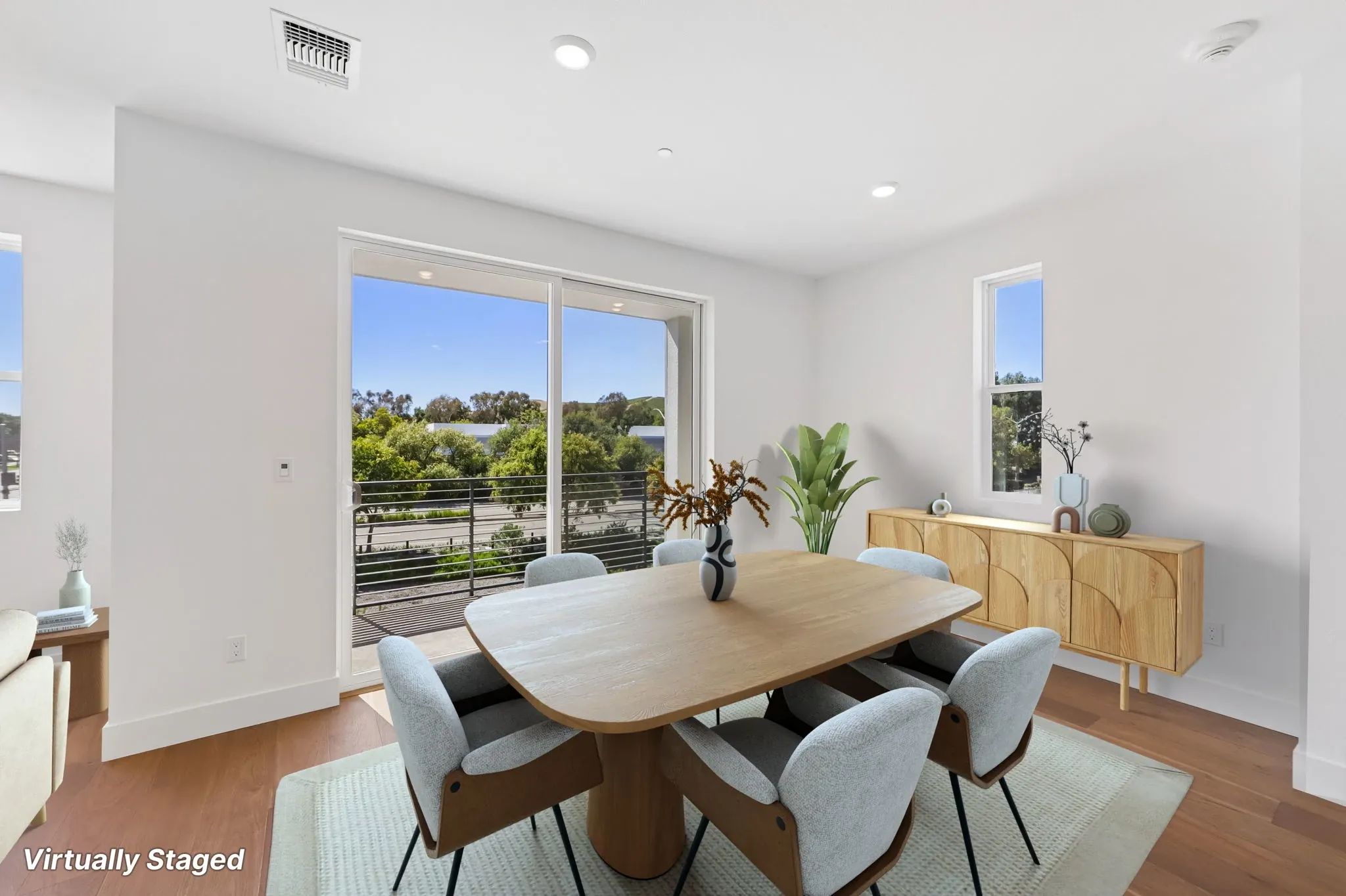 Serenity Homesite 501 Dining Virtually Staged