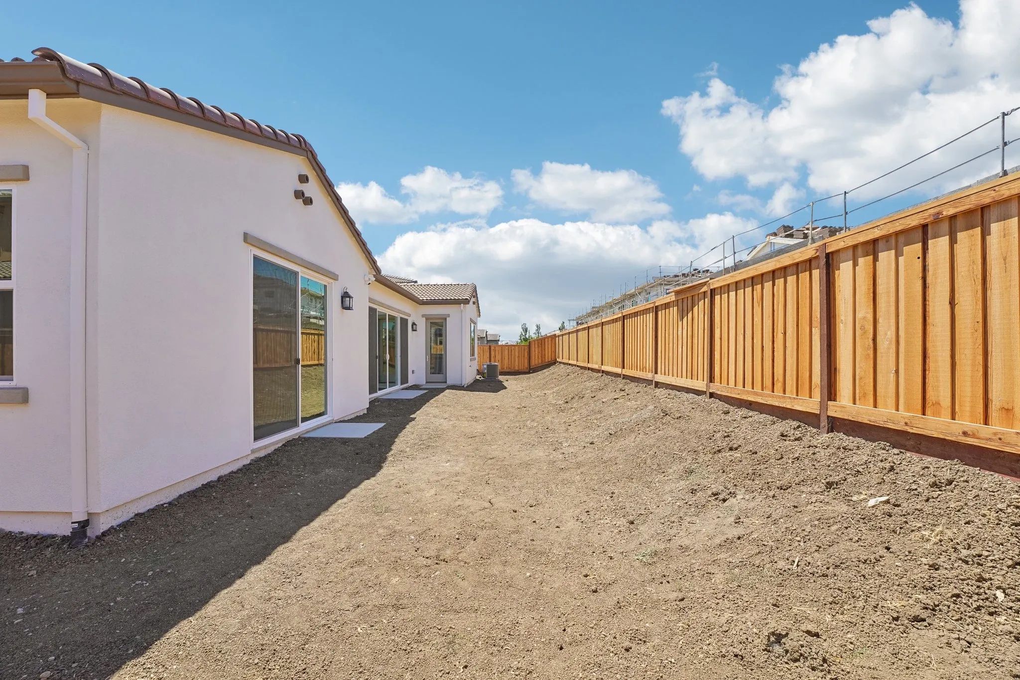 Orchard Grove Homesite 24 Backyard
