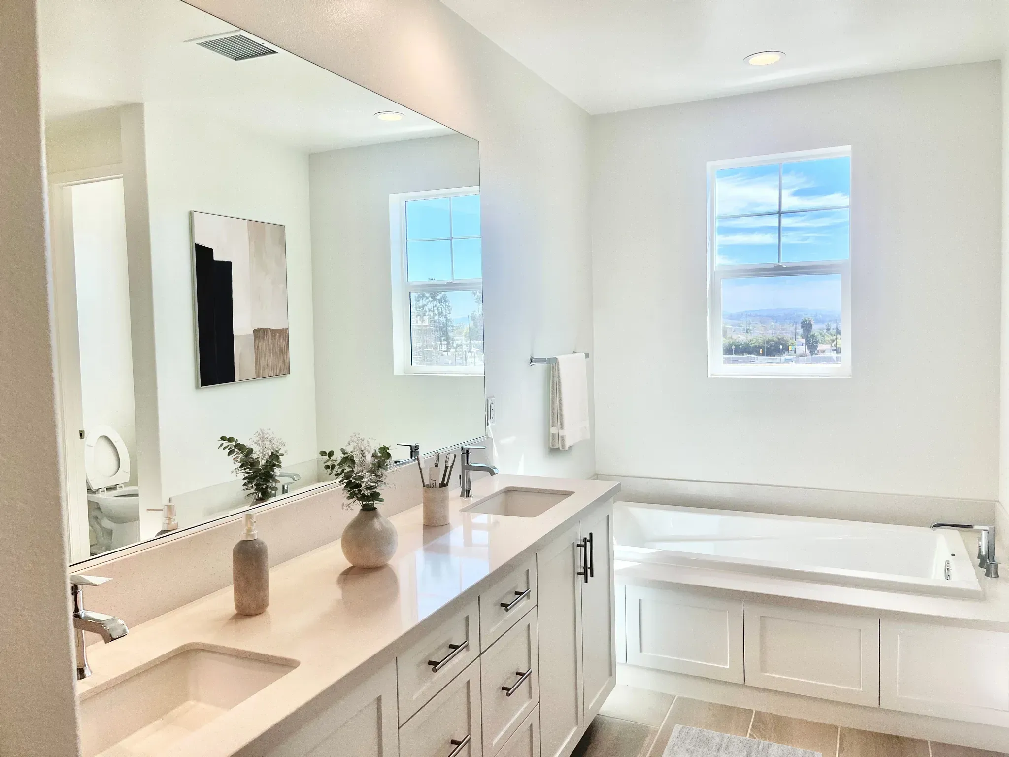 Primary Bath AI Rendered/Edited Image