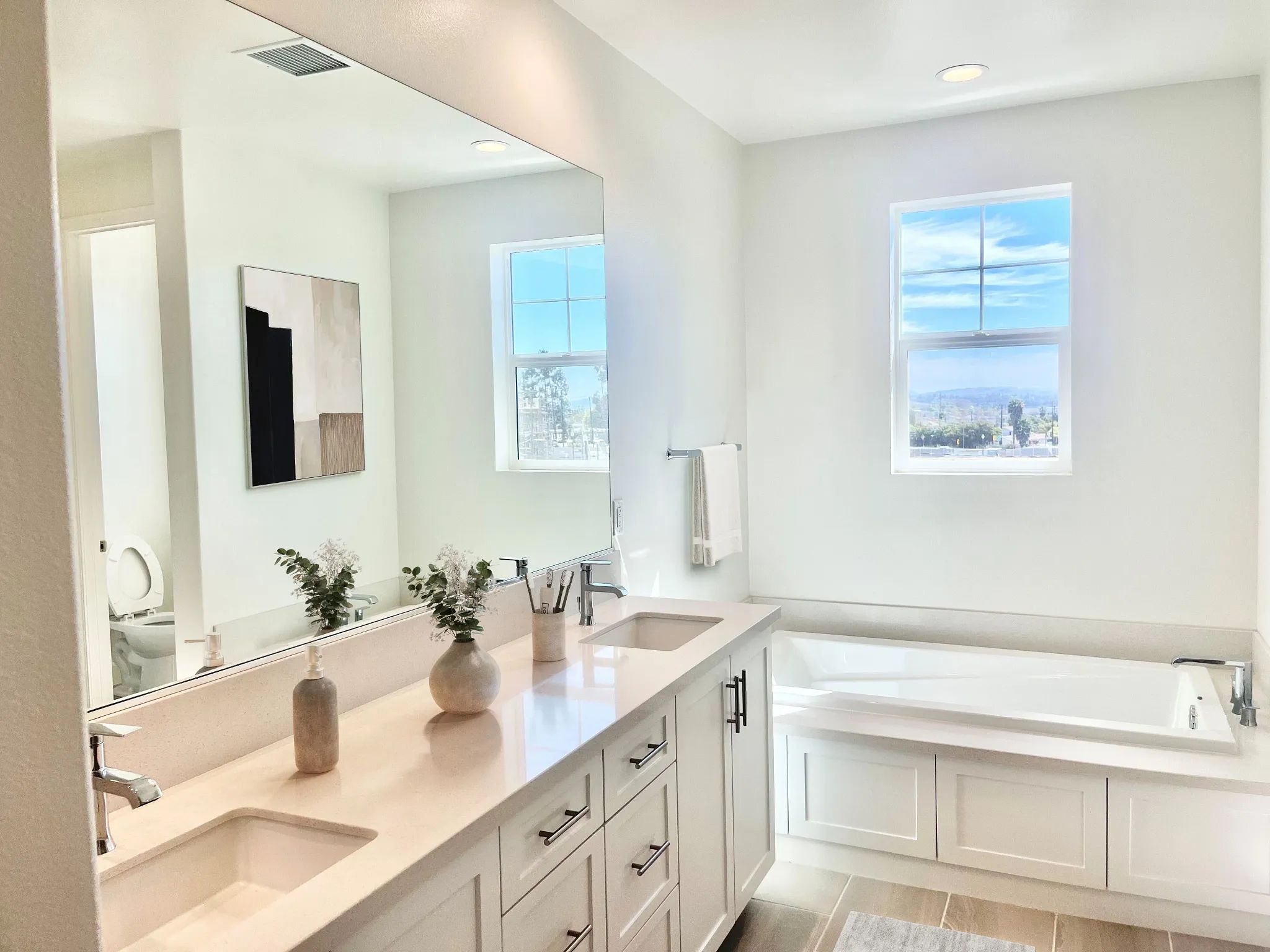 Primary Bath AI Rendered/Edited Image