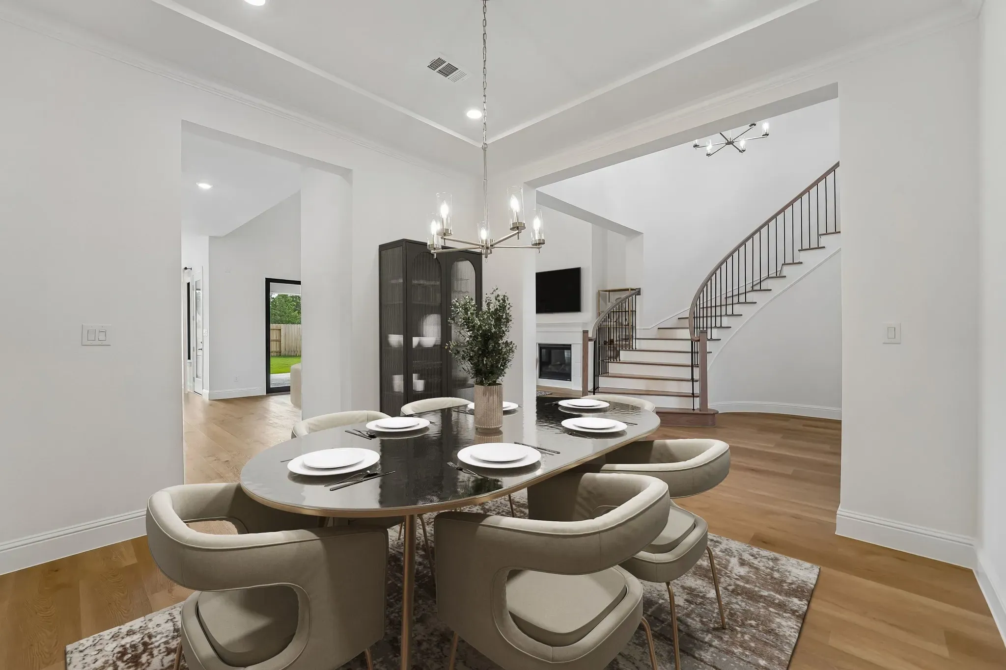 Homesite 7701 Formal Dining - Staged