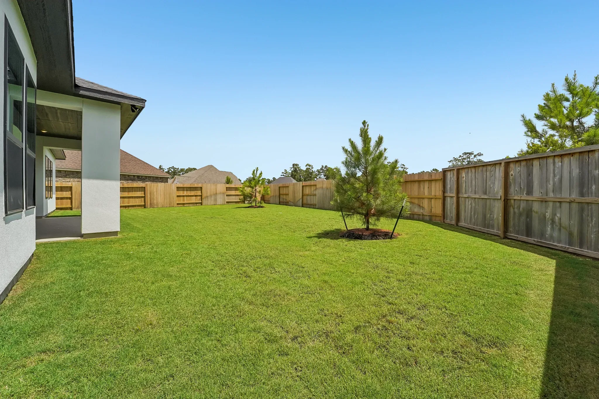 Homesite 7701 Backyard