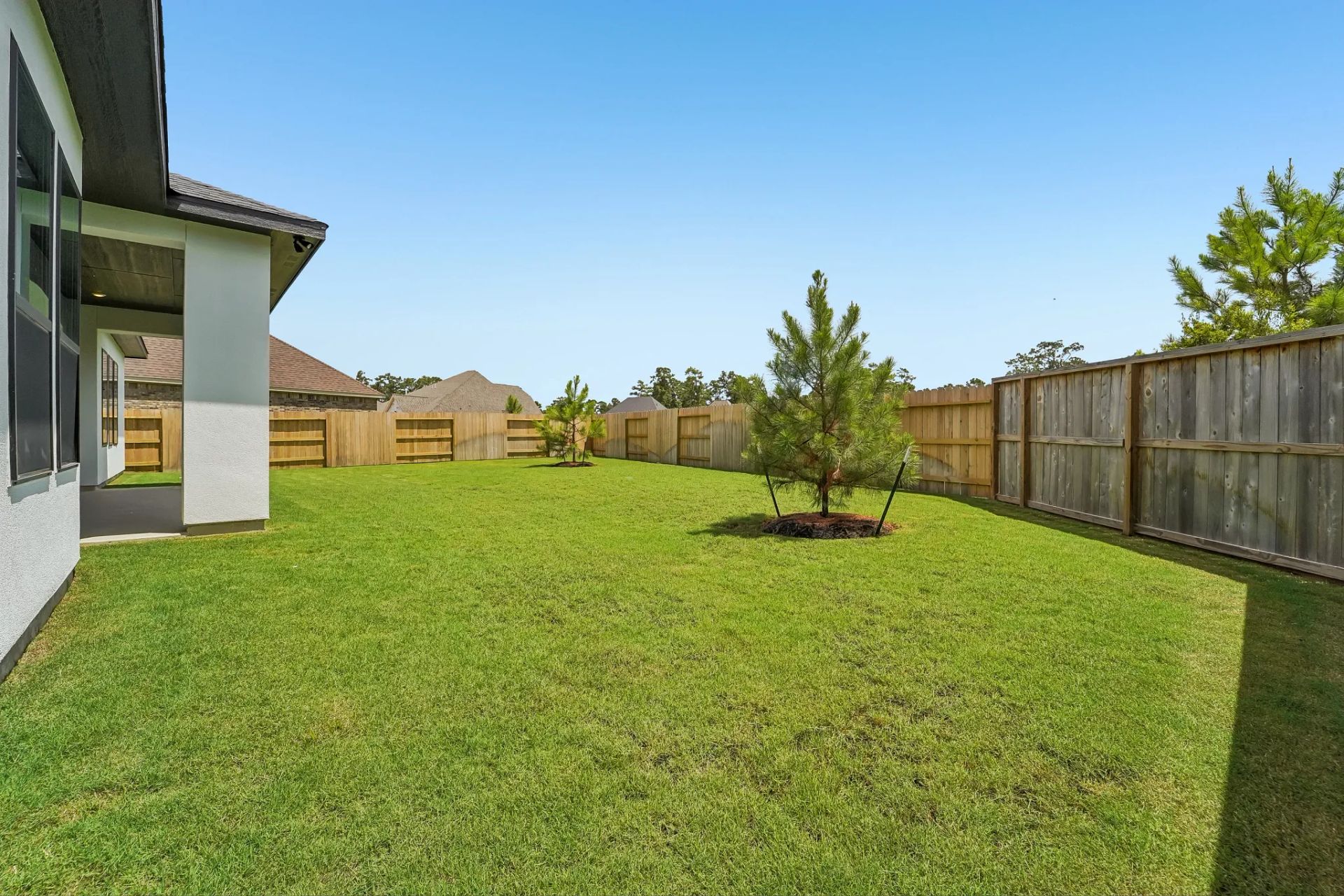 Homesite 7701 Backyard