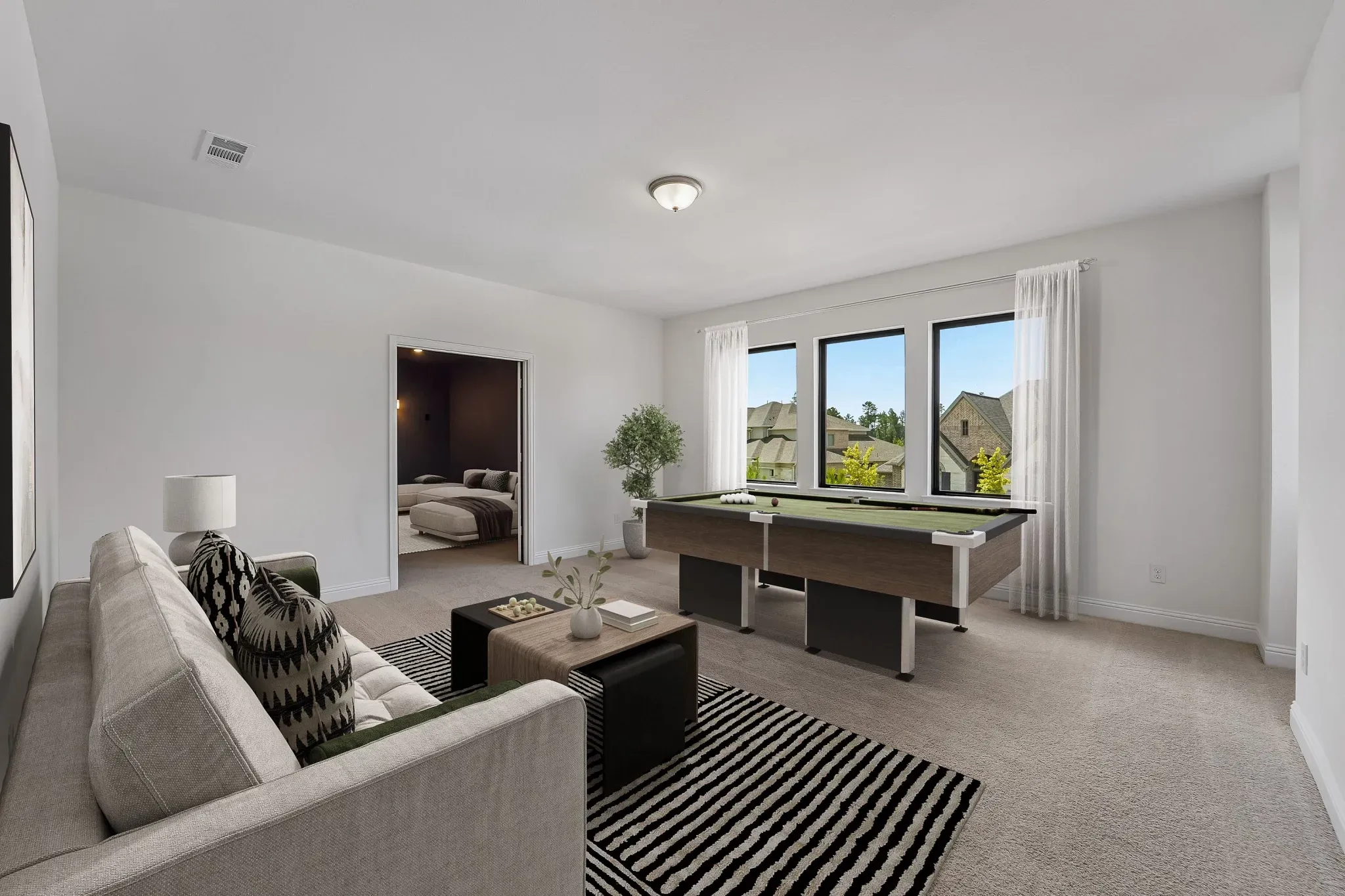 Homesite 7701 Game Room - Staged