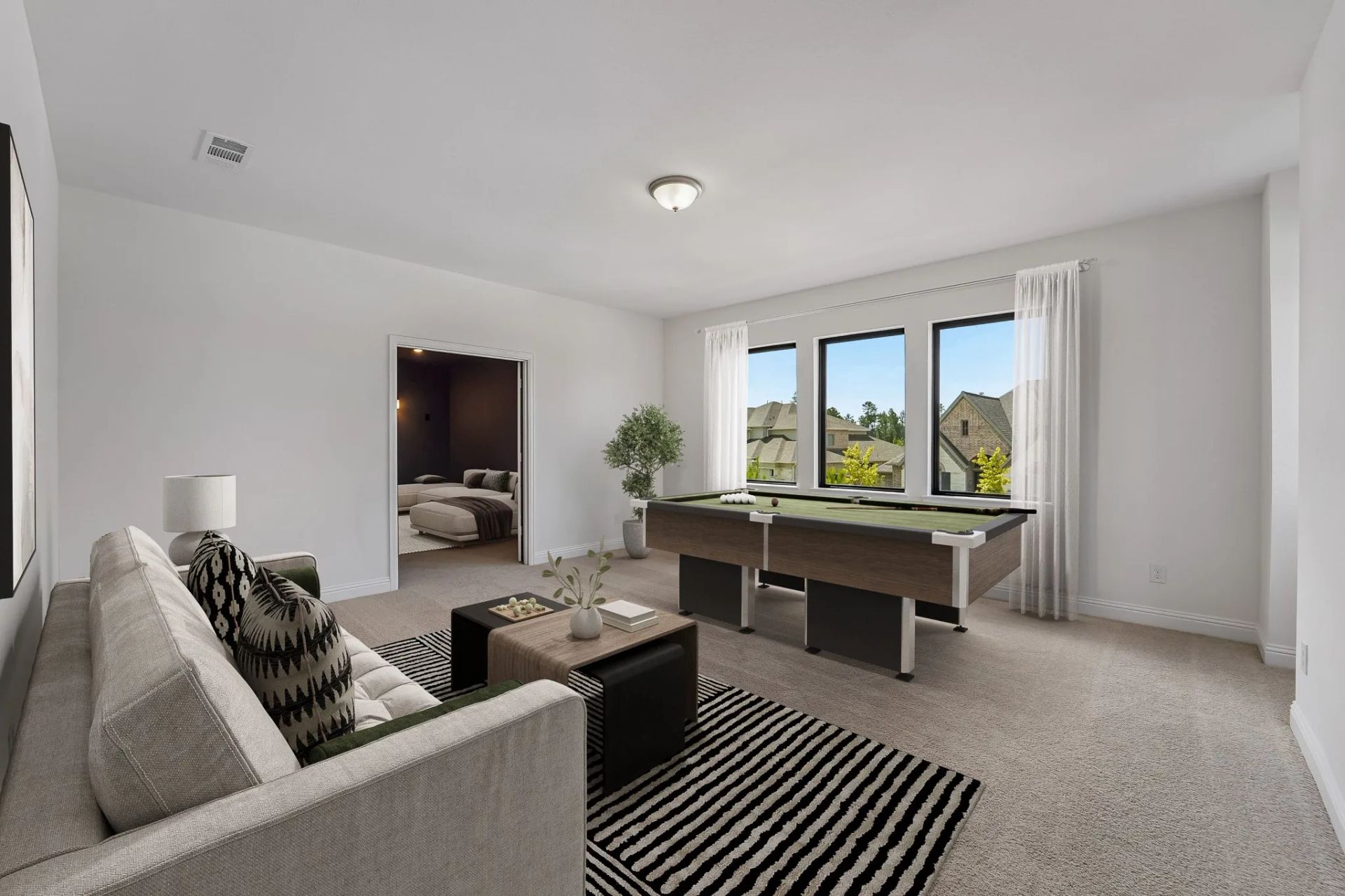 Homesite 7701 Game Room - Staged