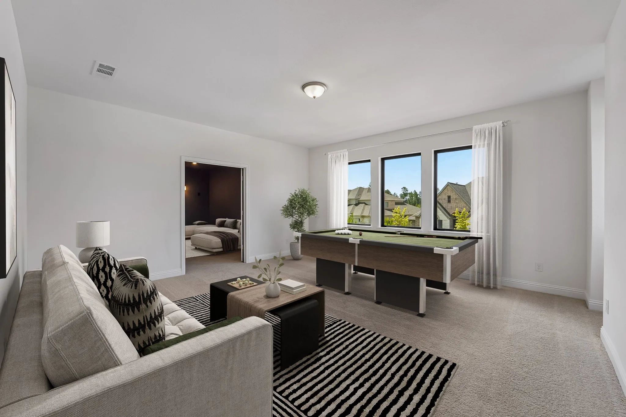 Homesite 7701 Game Room - Staged