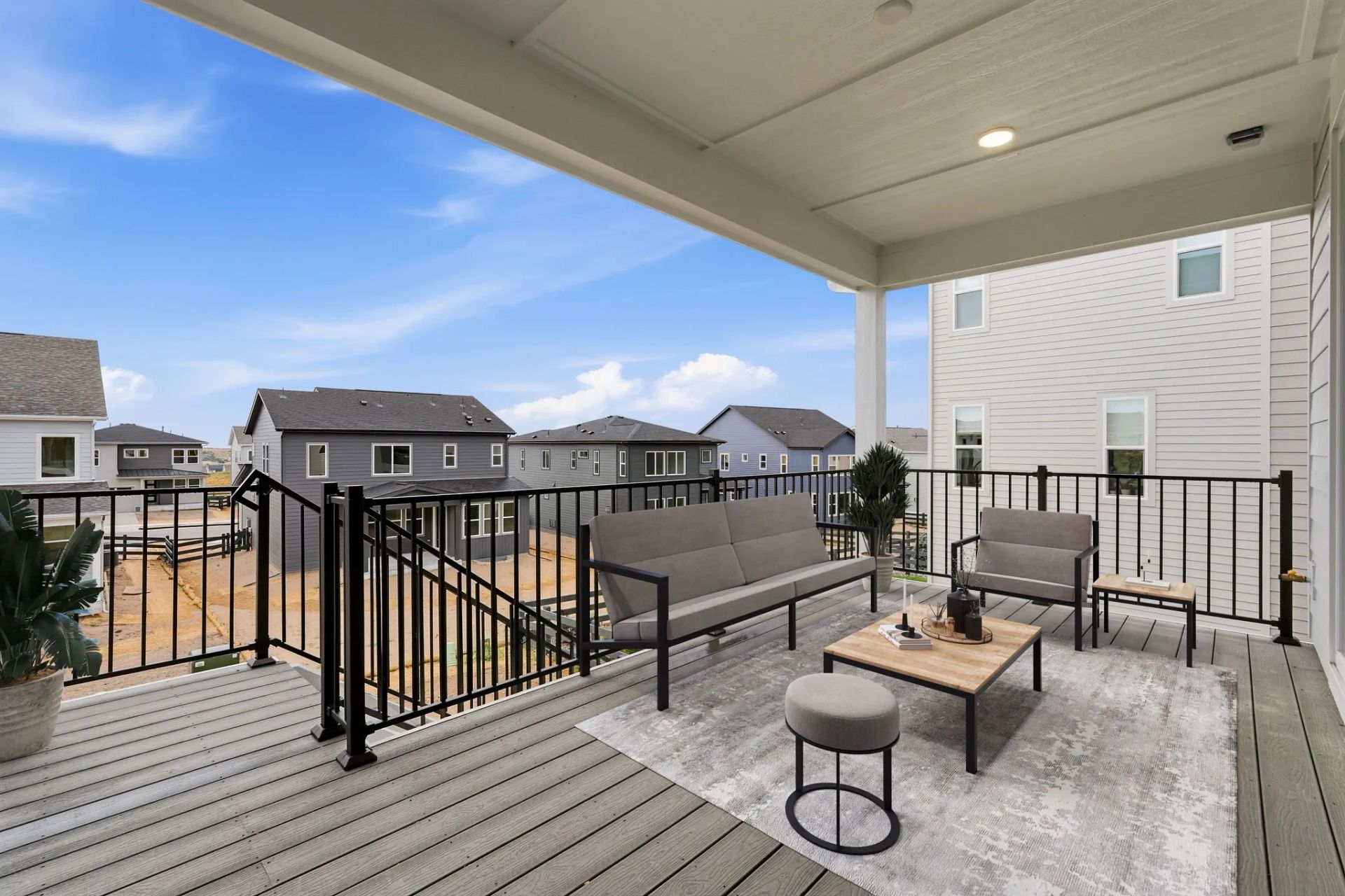 Homesite 20 Covered Deck - Virtually Staged