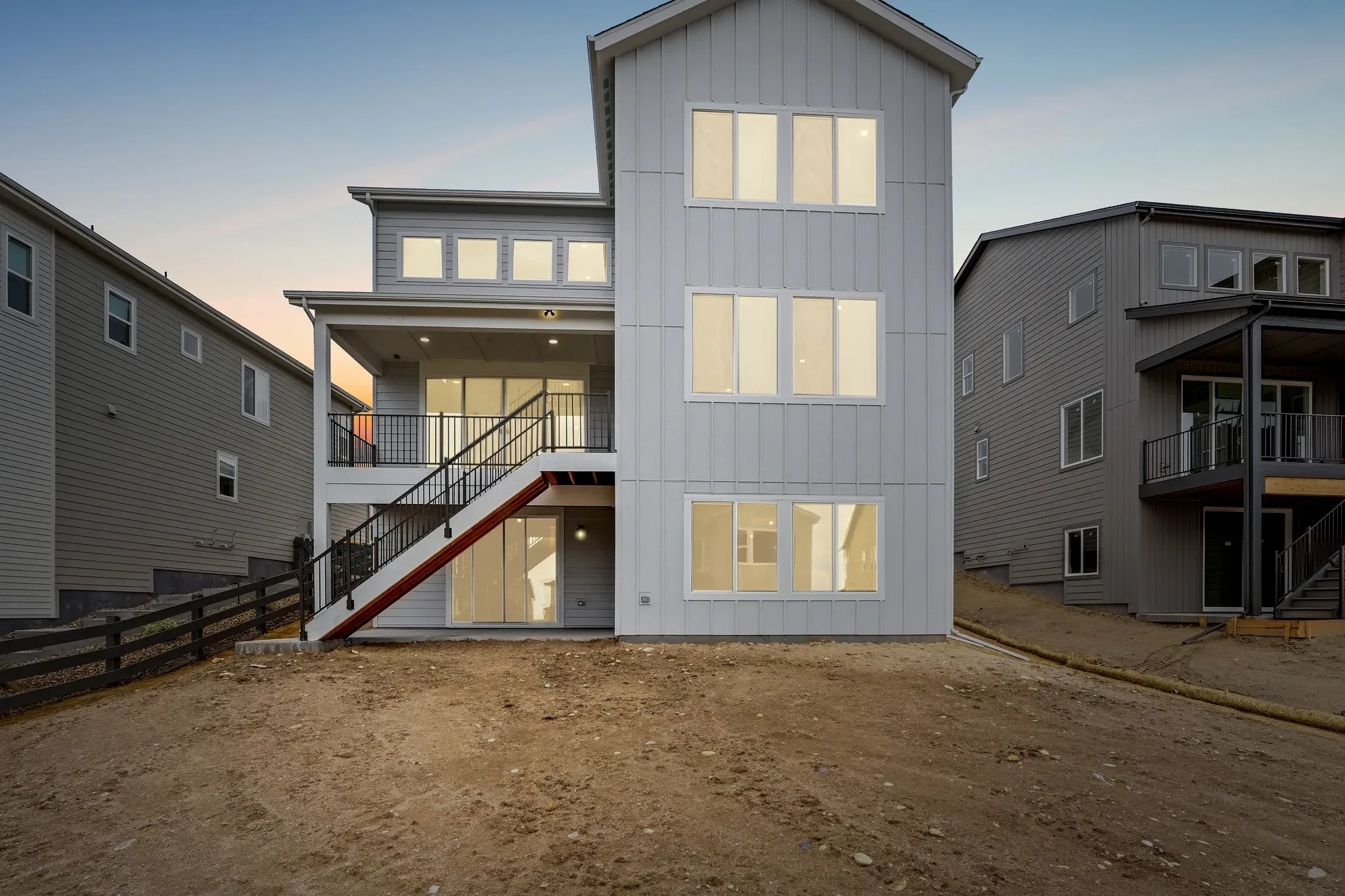 Homesite 20 Backyard