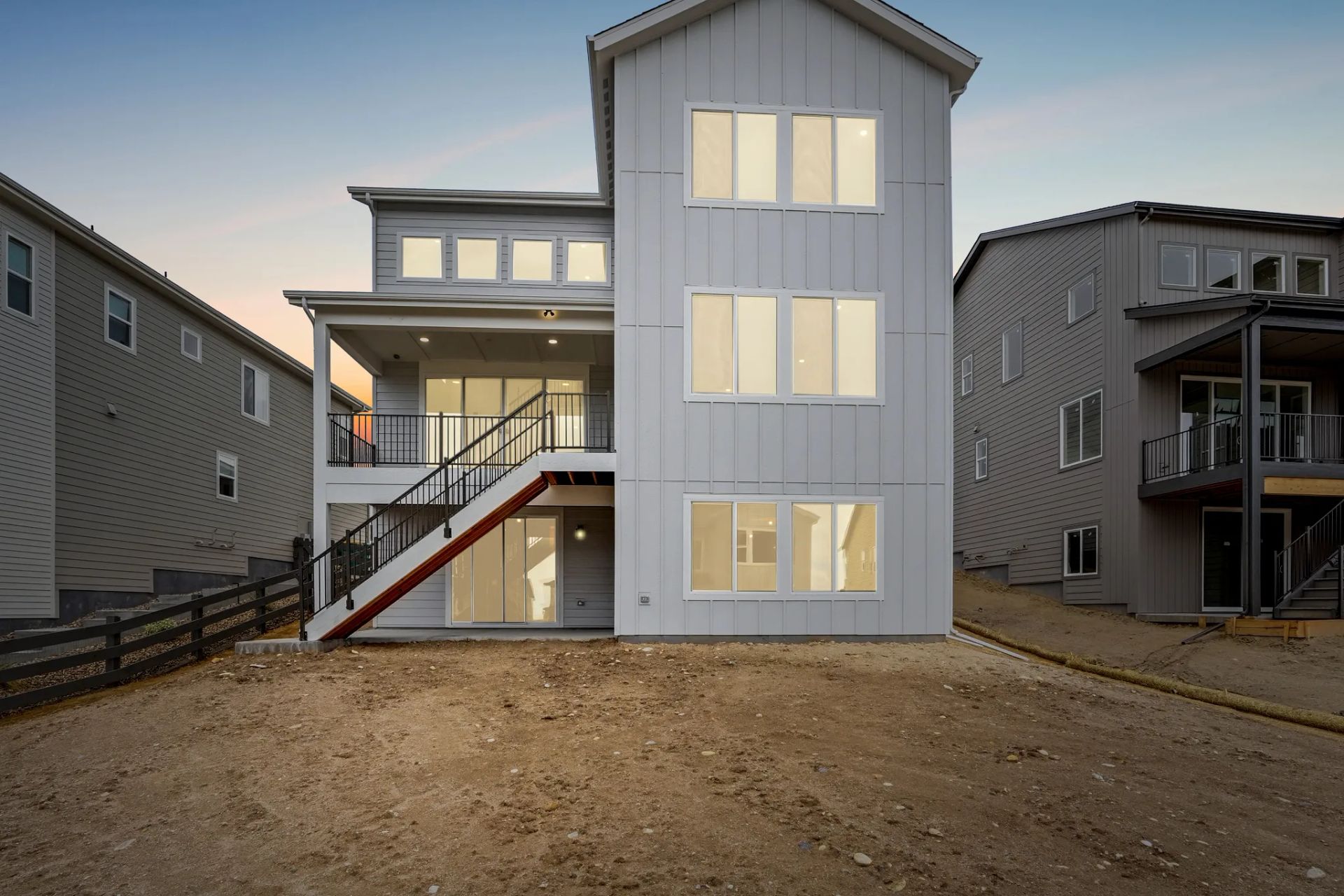 Homesite 20 Backyard