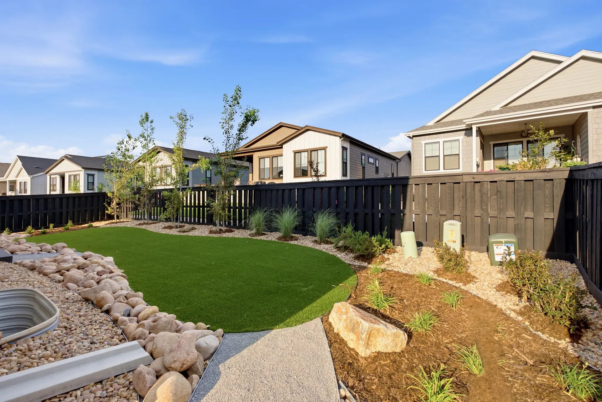 Homesite 70 Backyard