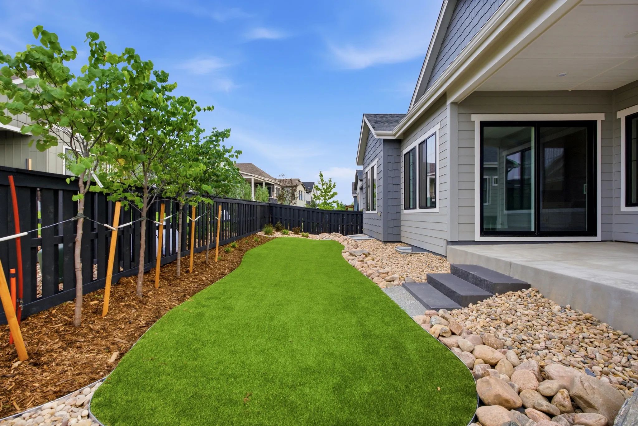 Homesite 72 Backyard