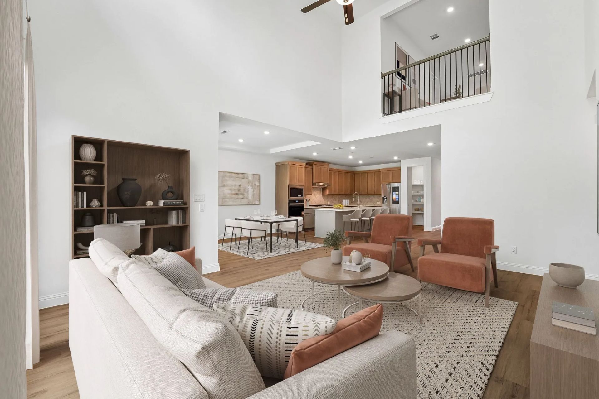 Homesite 6102 Great Room - Staged